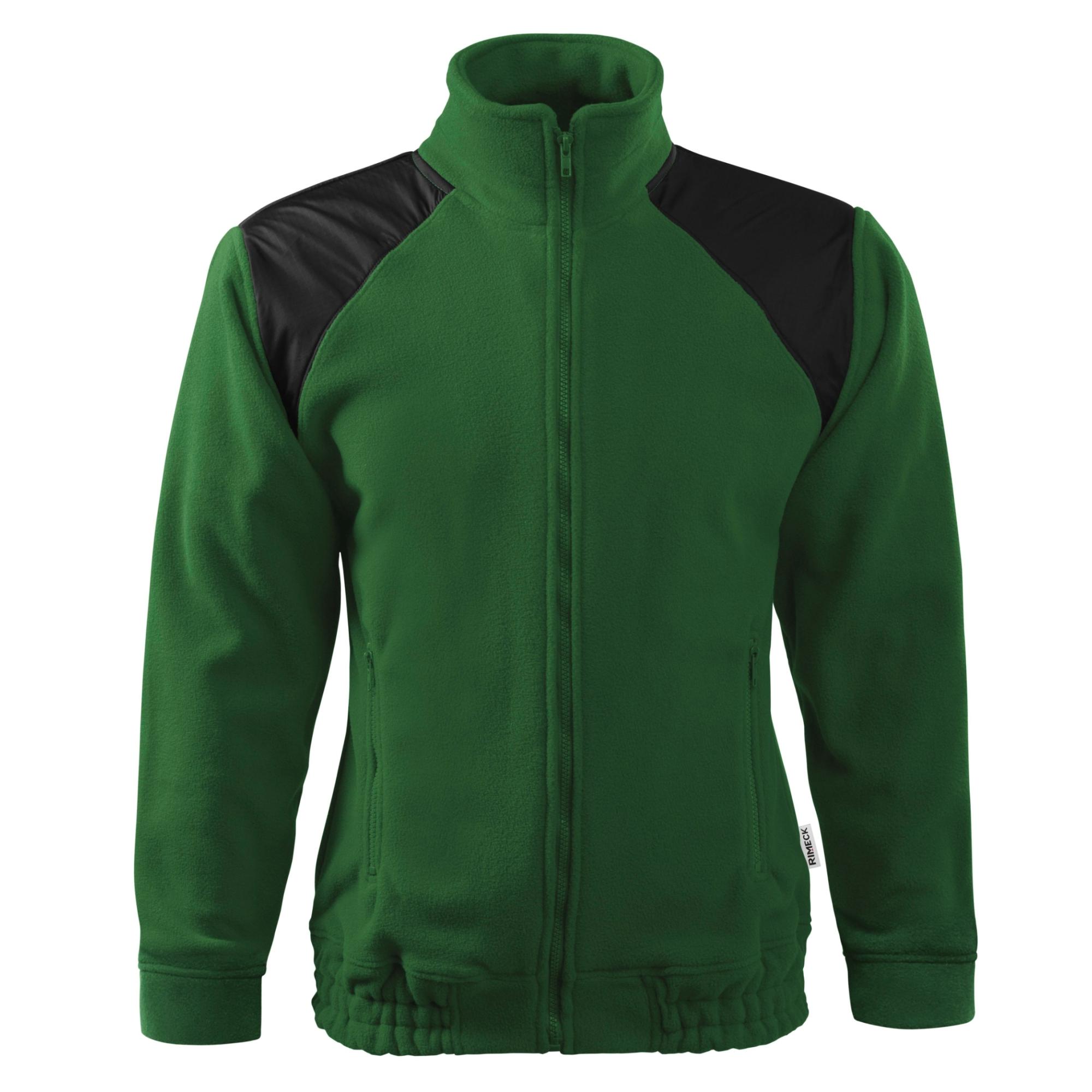 Jachetă fleece unisex Jacket Hi-Q 506 verde sticlă 06 (brand label) L