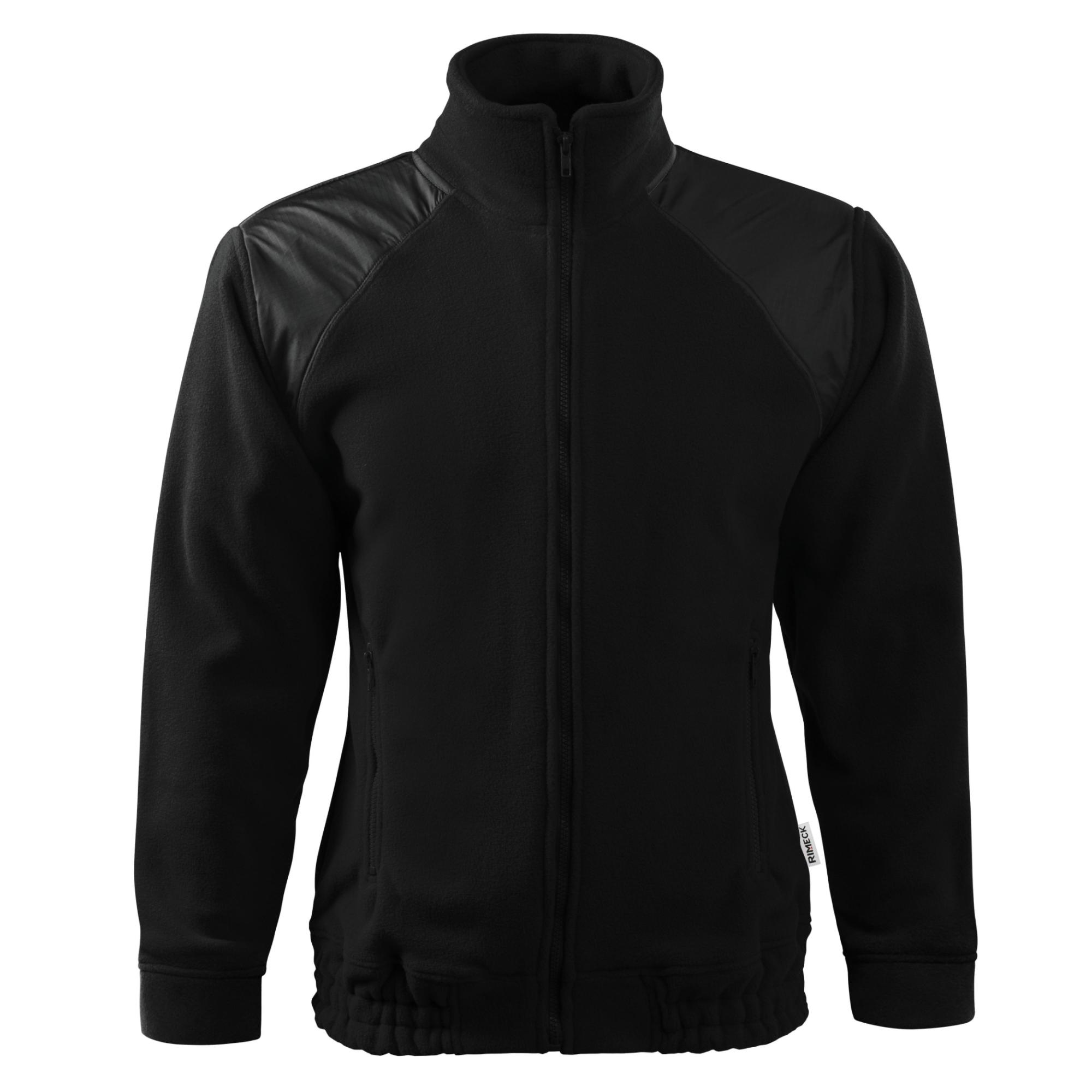 Jachetă fleece unisex Jacket Hi-Q 506 negru 01 (brand label) S