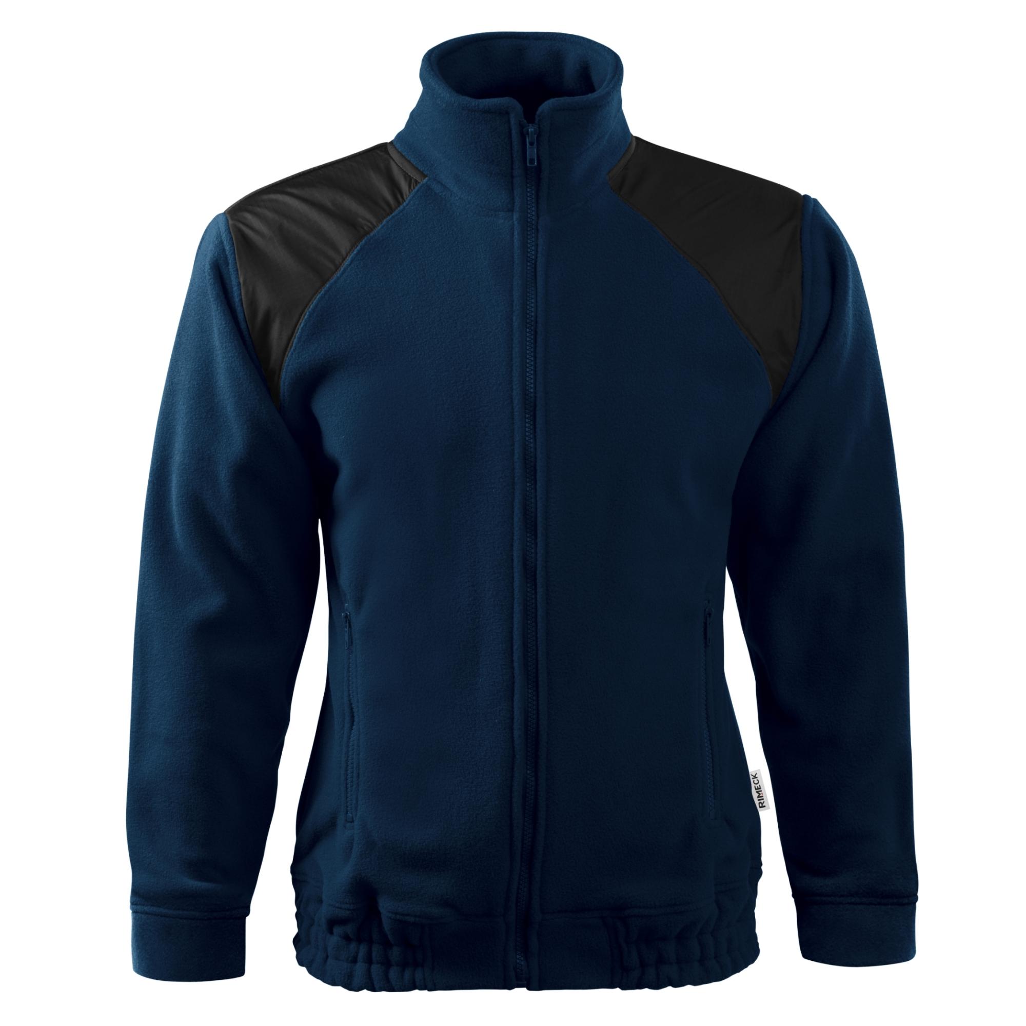 Jachetă fleece unisex Jacket Hi-Q 506 albastru marin 02 (brand label) XL