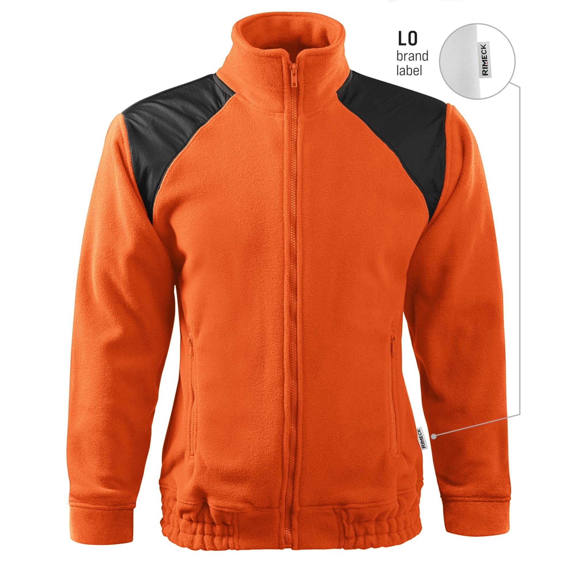 Jachetă fleece unisex Jacket Hi-Q 506 portocaliu 11 (brand label) XL