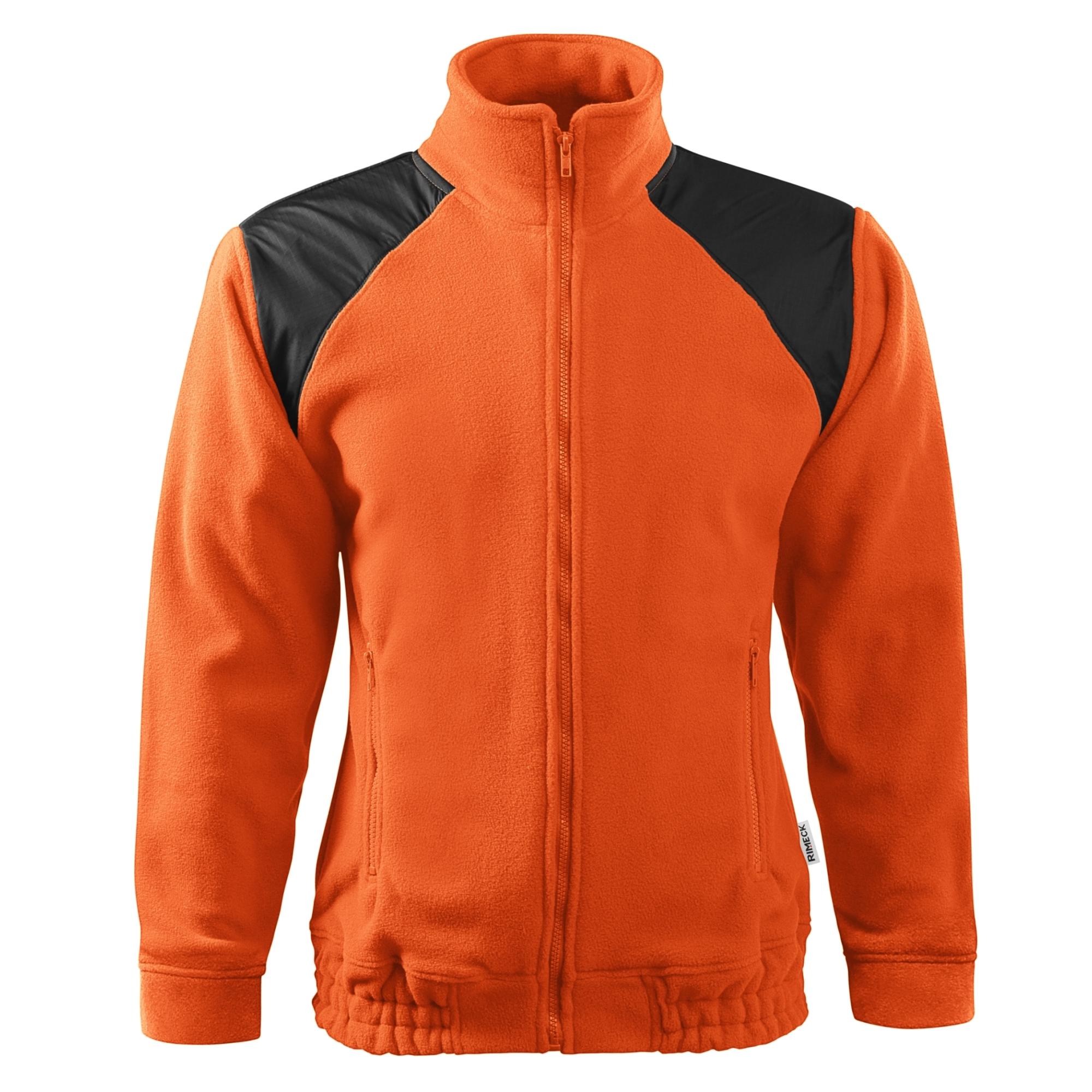 Jachetă fleece unisex Jacket Hi-Q 506 portocaliu 11 (brand label) XL