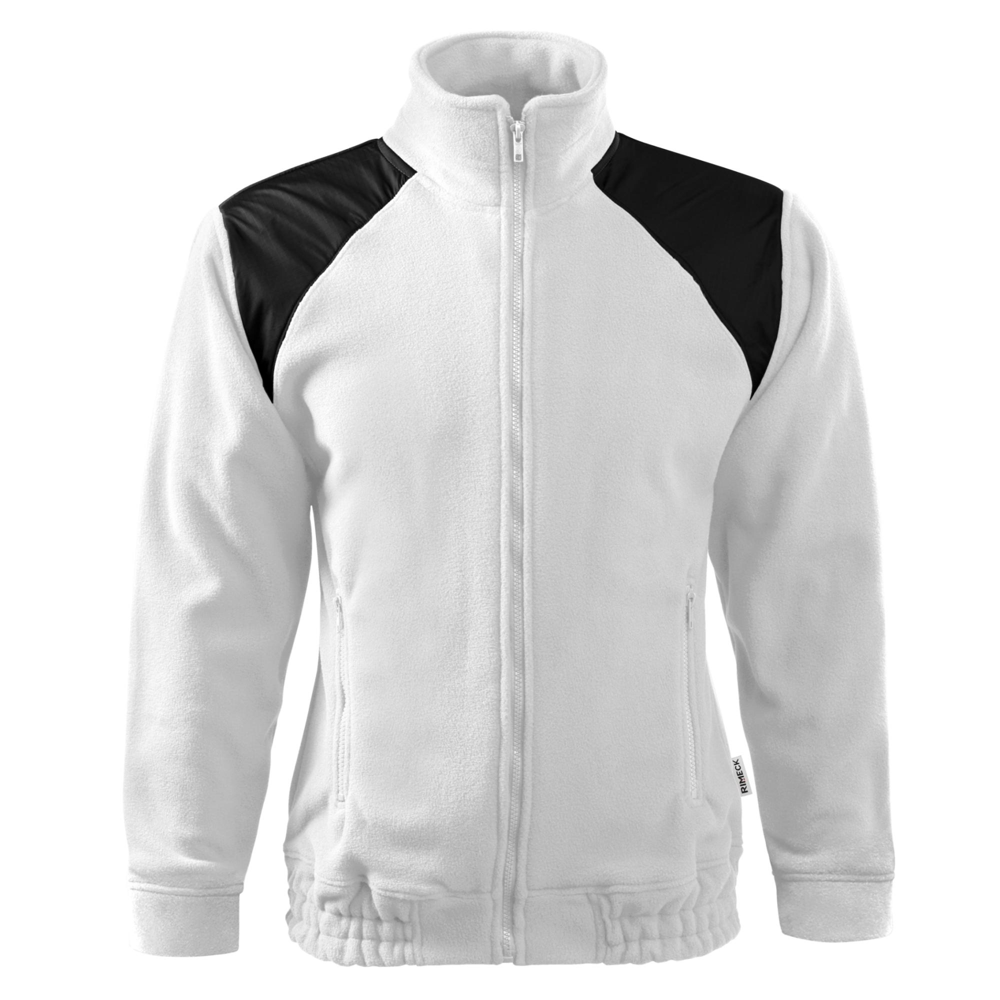 Jachetă fleece unisex Jacket Hi-Q 506 alb 00 (brand label) XL