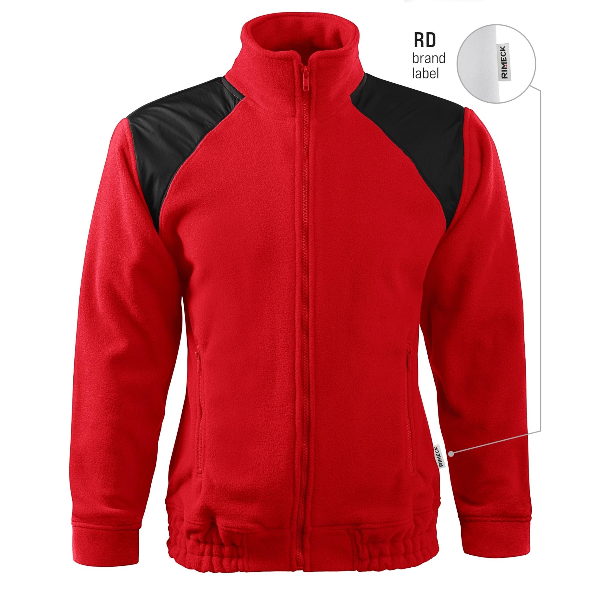 Jachetă fleece unisex Jacket Hi-Q 506 roşu 07 (brand label) XL