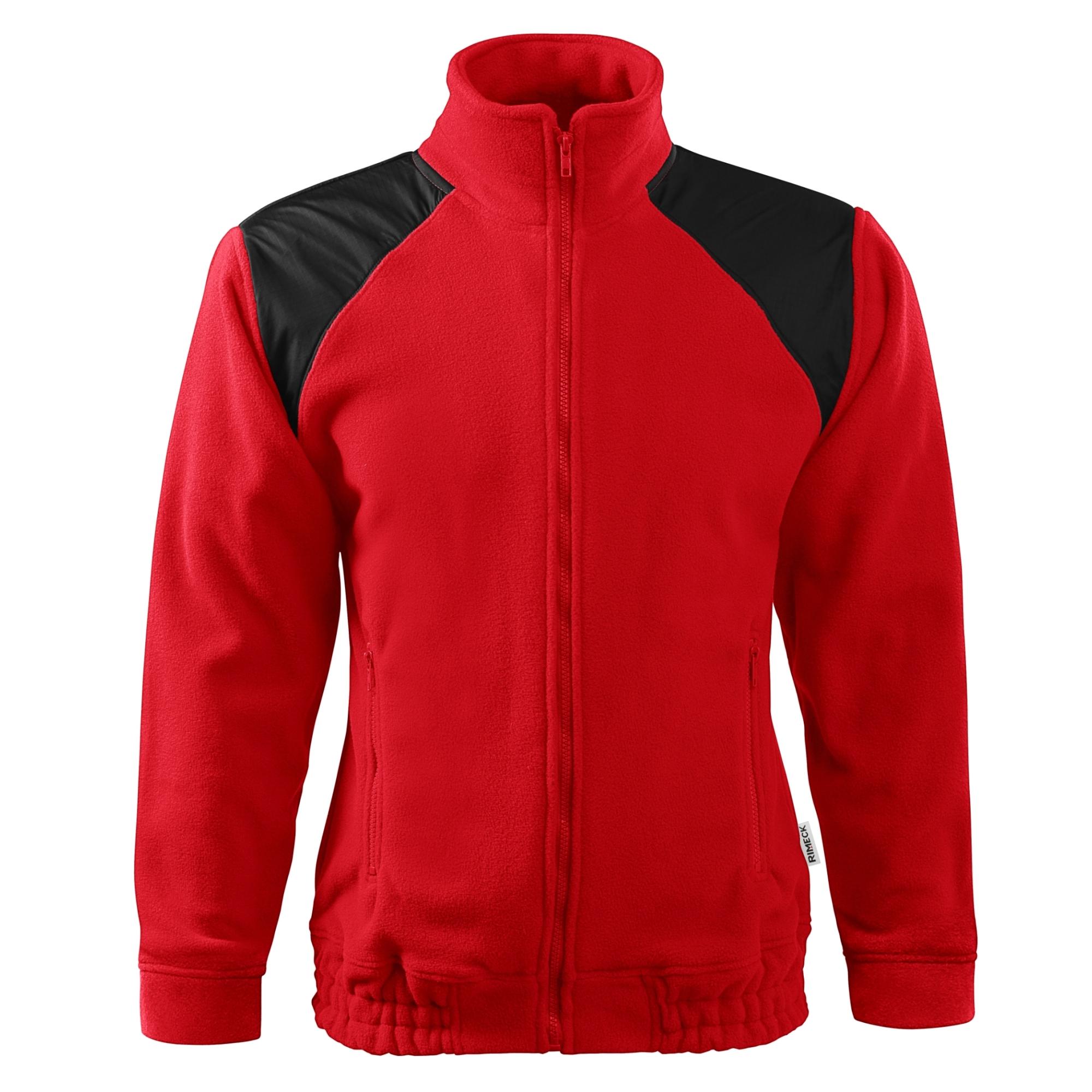 Jachetă fleece unisex Jacket Hi-Q 506 roşu 07 (brand label) XL