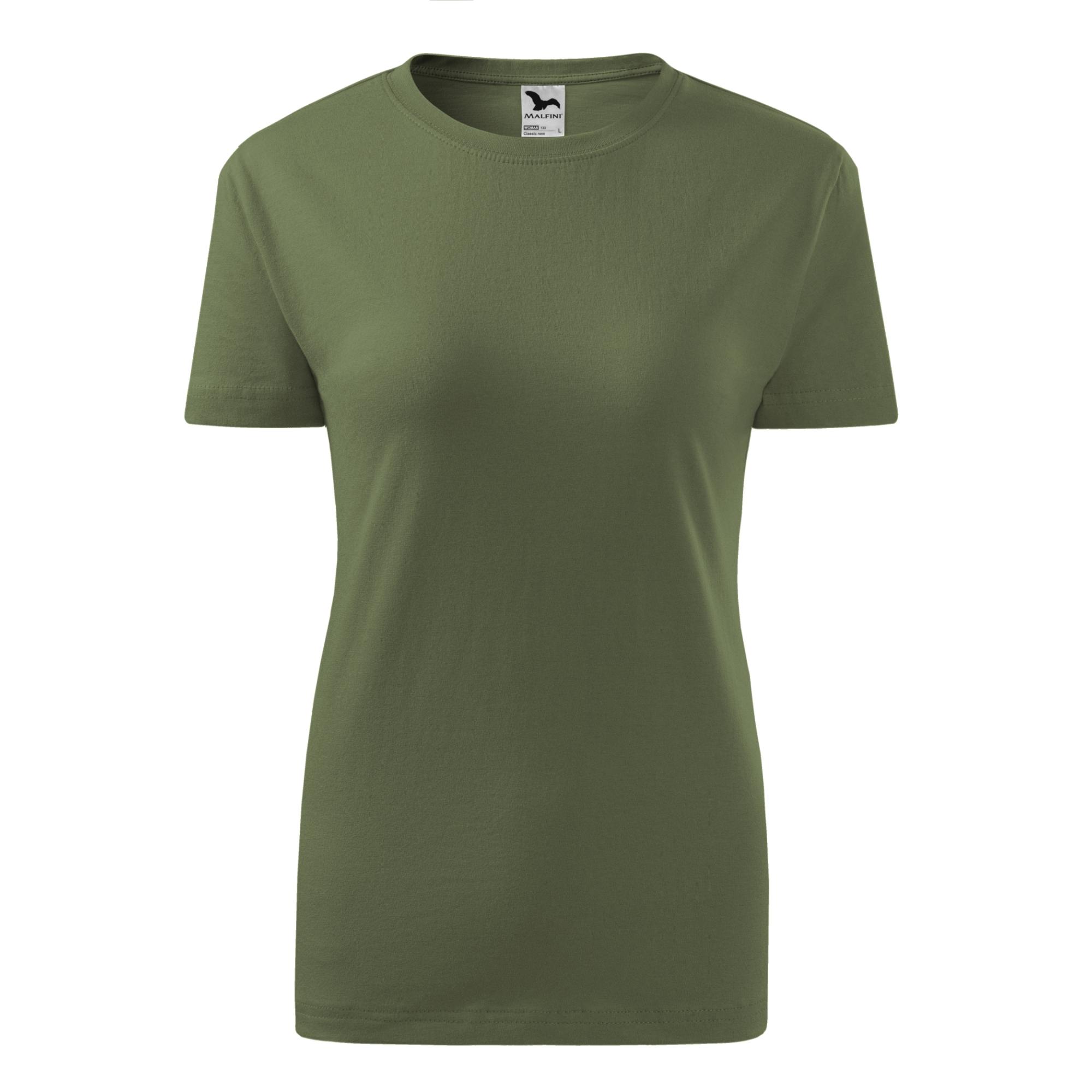 Tricou pentru damă Classic New 133 Khaki S
