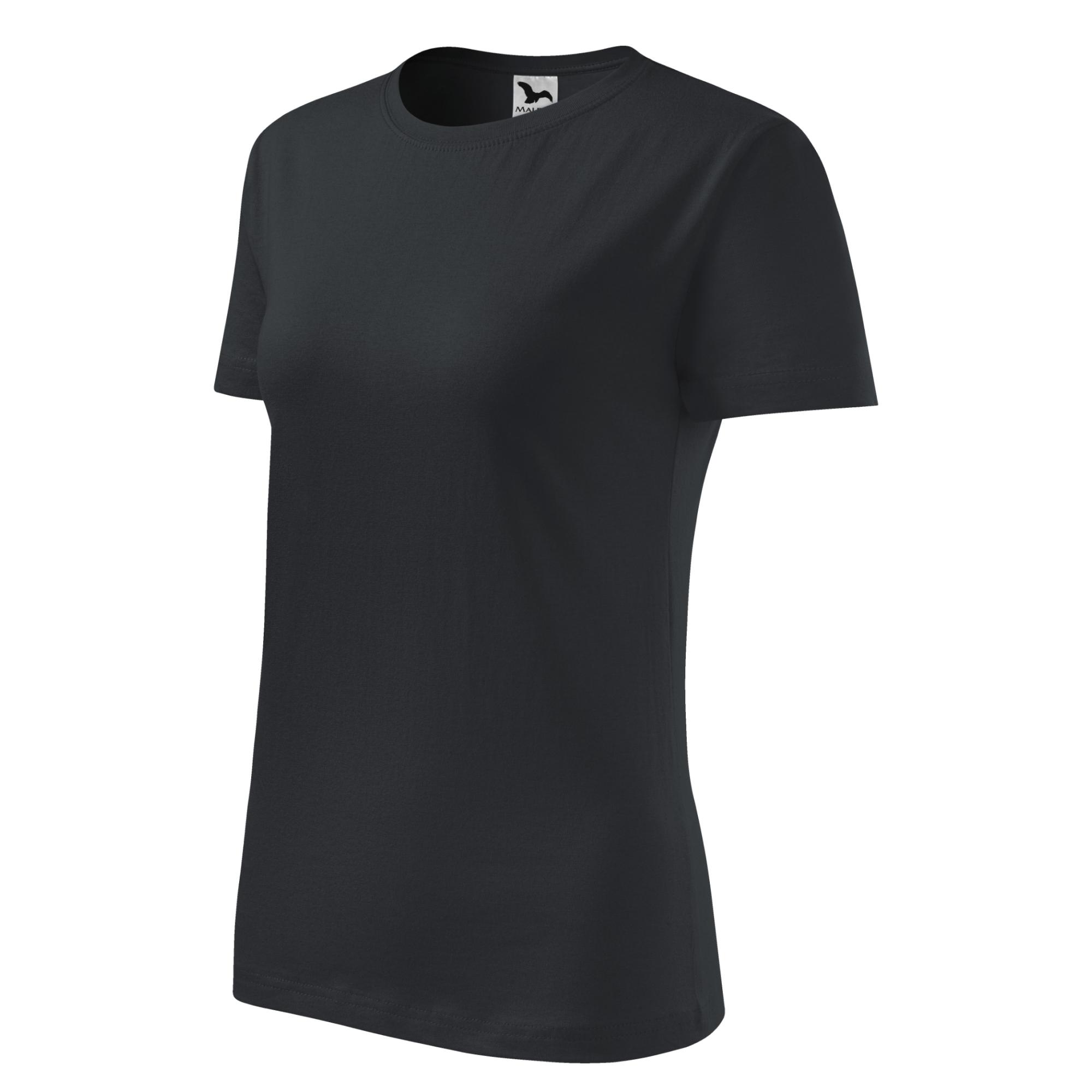 Tricou pentru damă Classic New 133 Ebony gray