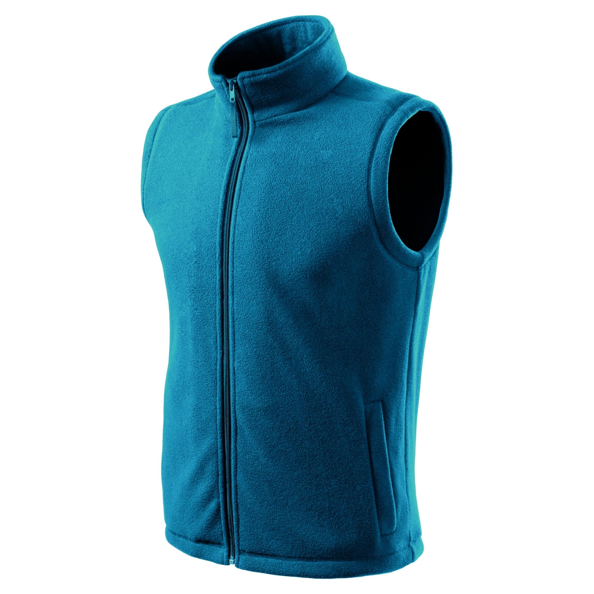 Fleece vestă unisex Next 518 Albastru petrol 3XL