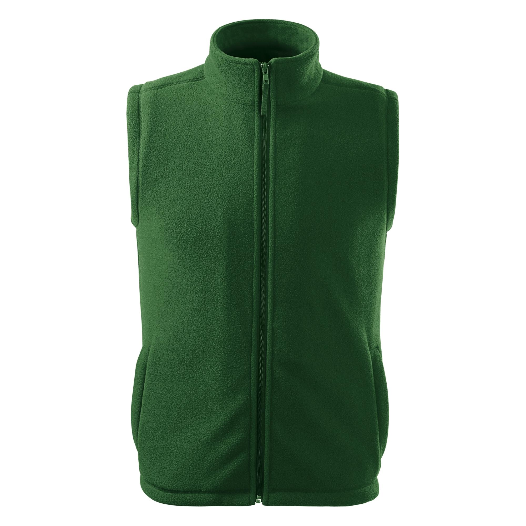 Fleece vestă unisex Next 518 verde sticlă 06 (brand label) S