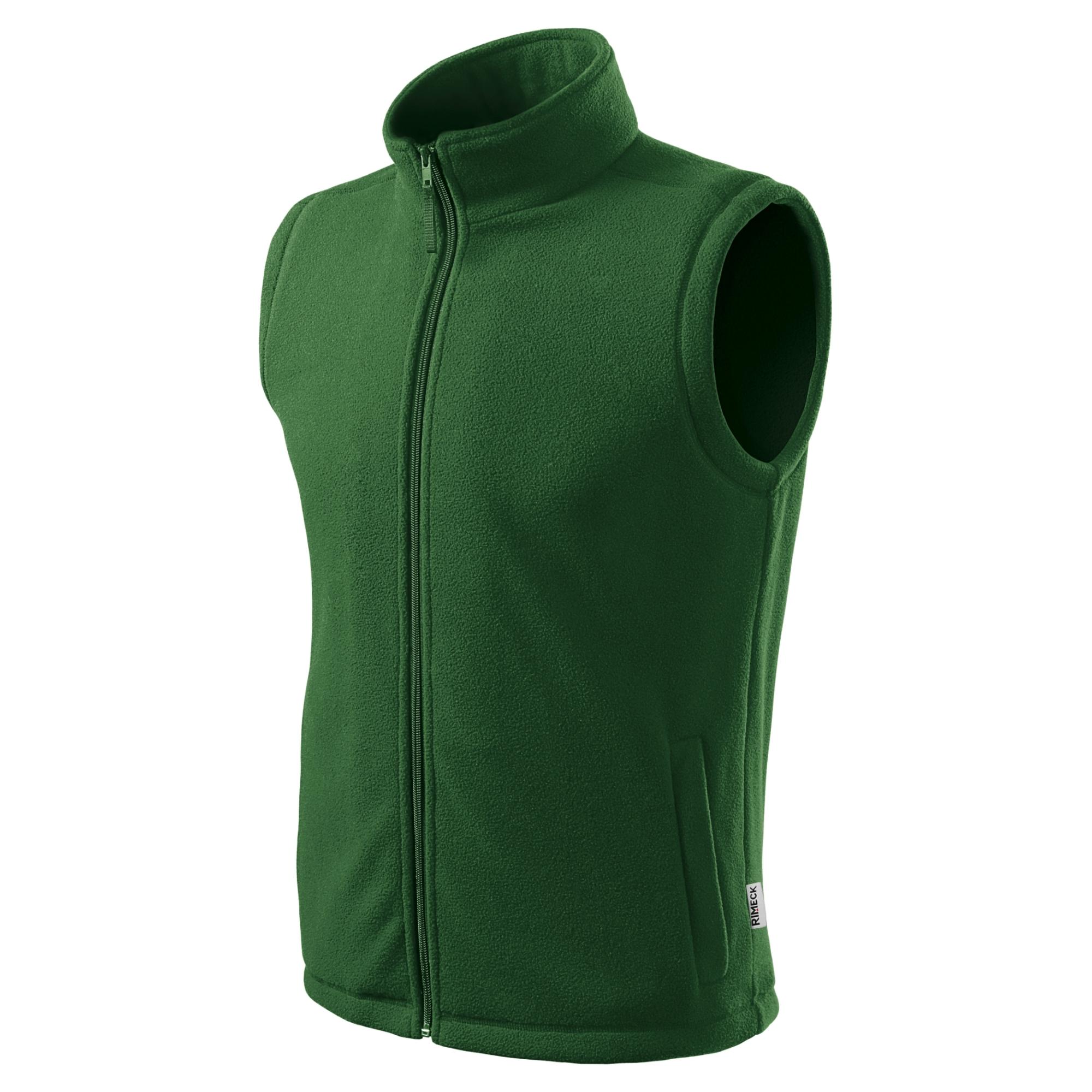 Fleece vestă unisex Next 518 verde sticlă 06 (brand label) S