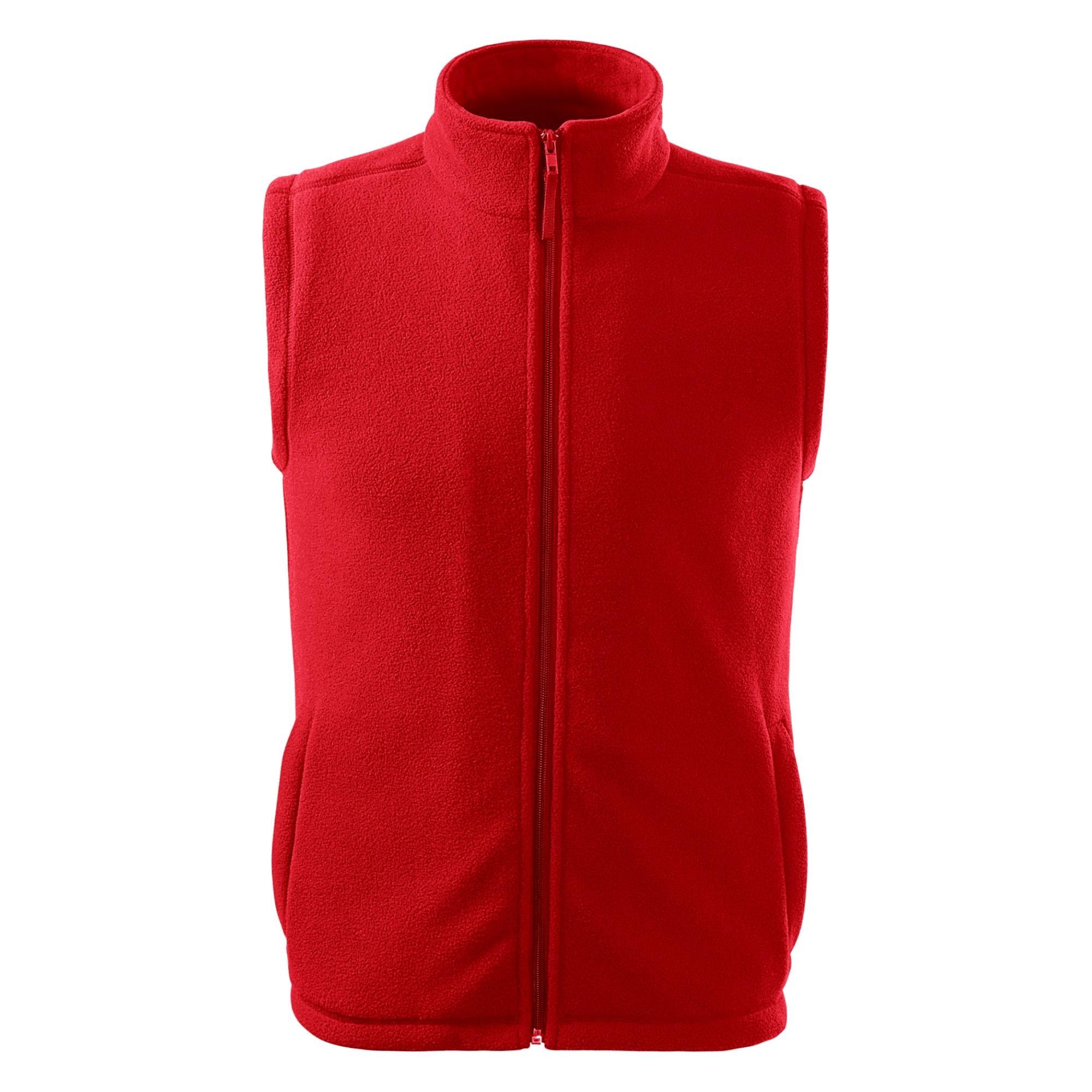 Fleece vestă unisex Next 518 roşu 07 (brand label) S