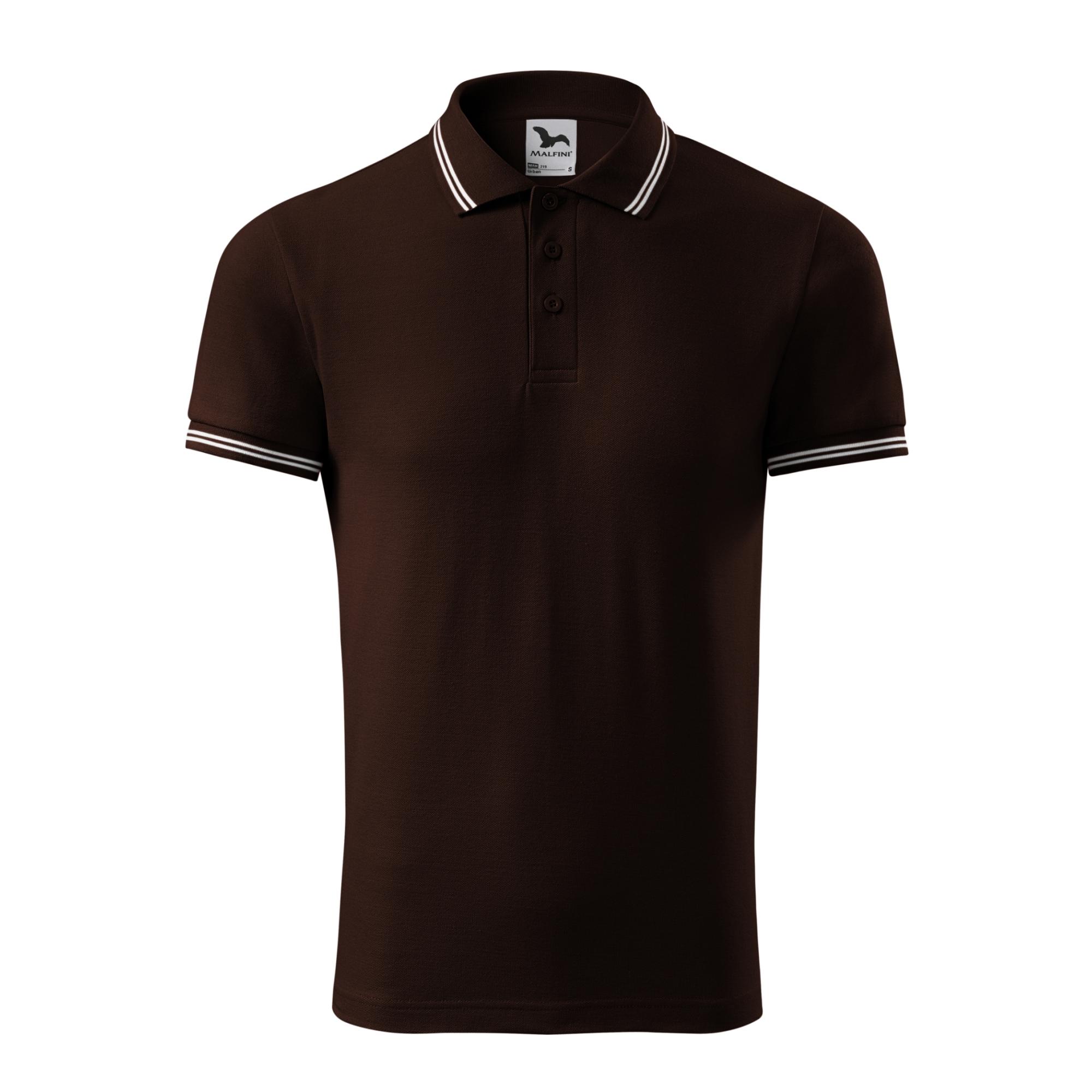 Tricou polo pentru bărbaţi Urban 219 Cafea M