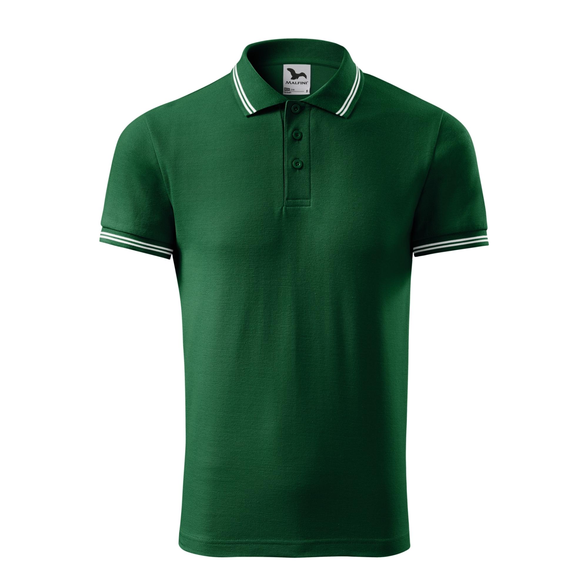 Tricou polo pentru bărbaţi Urban 219 dark green S