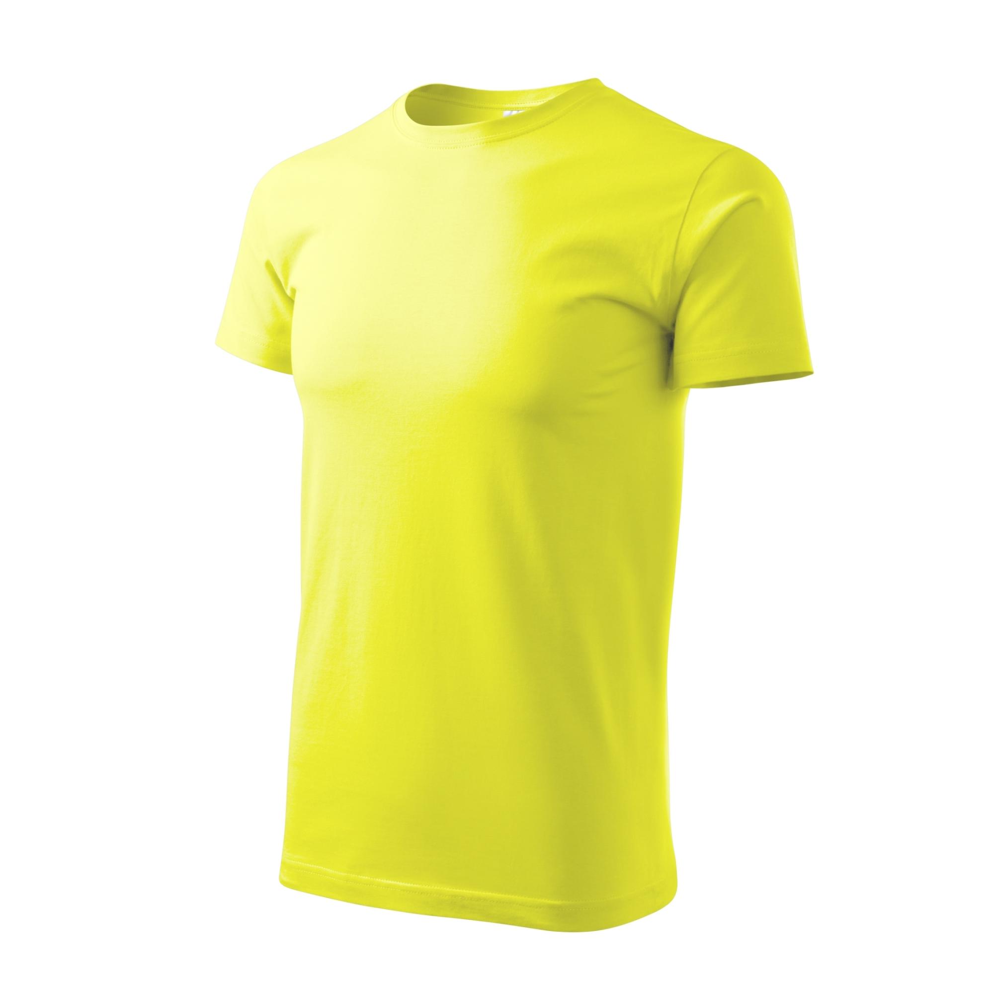 Tricou unisex Heavy New 137 Galben neon XL