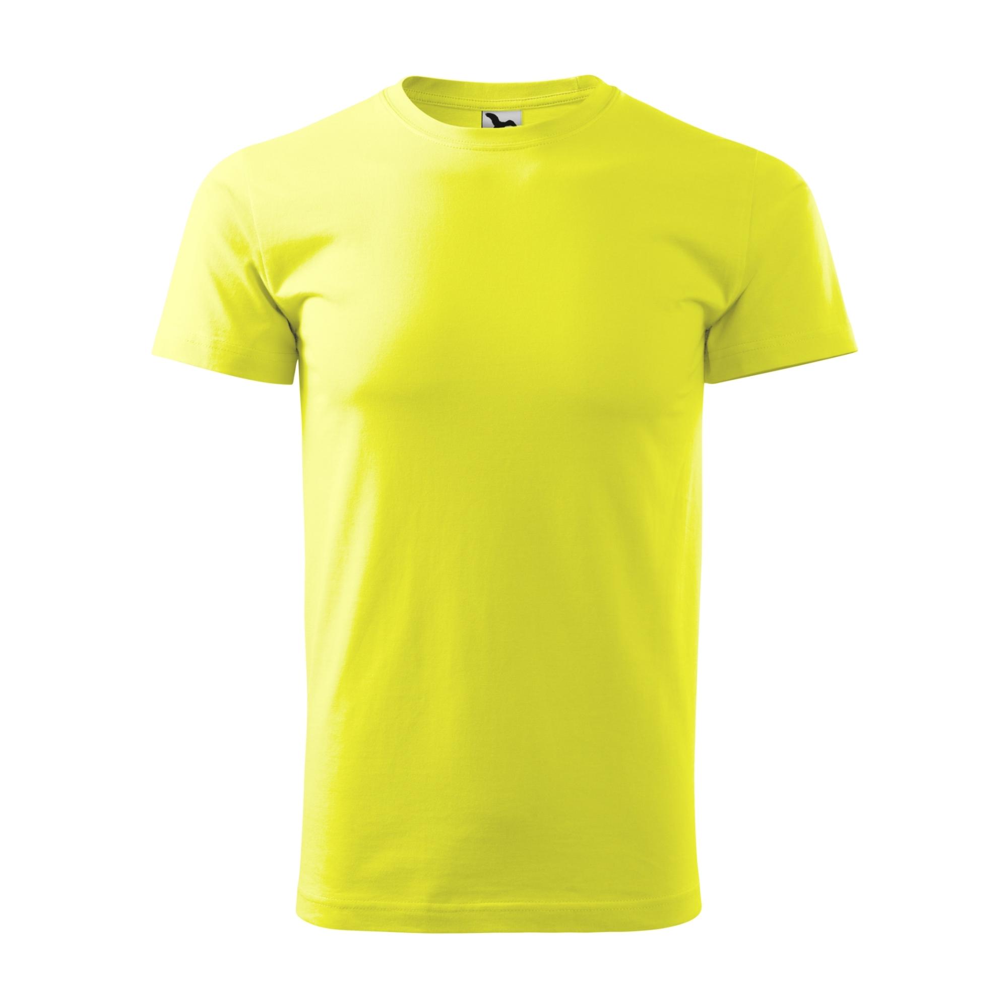 Tricou unisex Heavy New 137 Galben neon XL