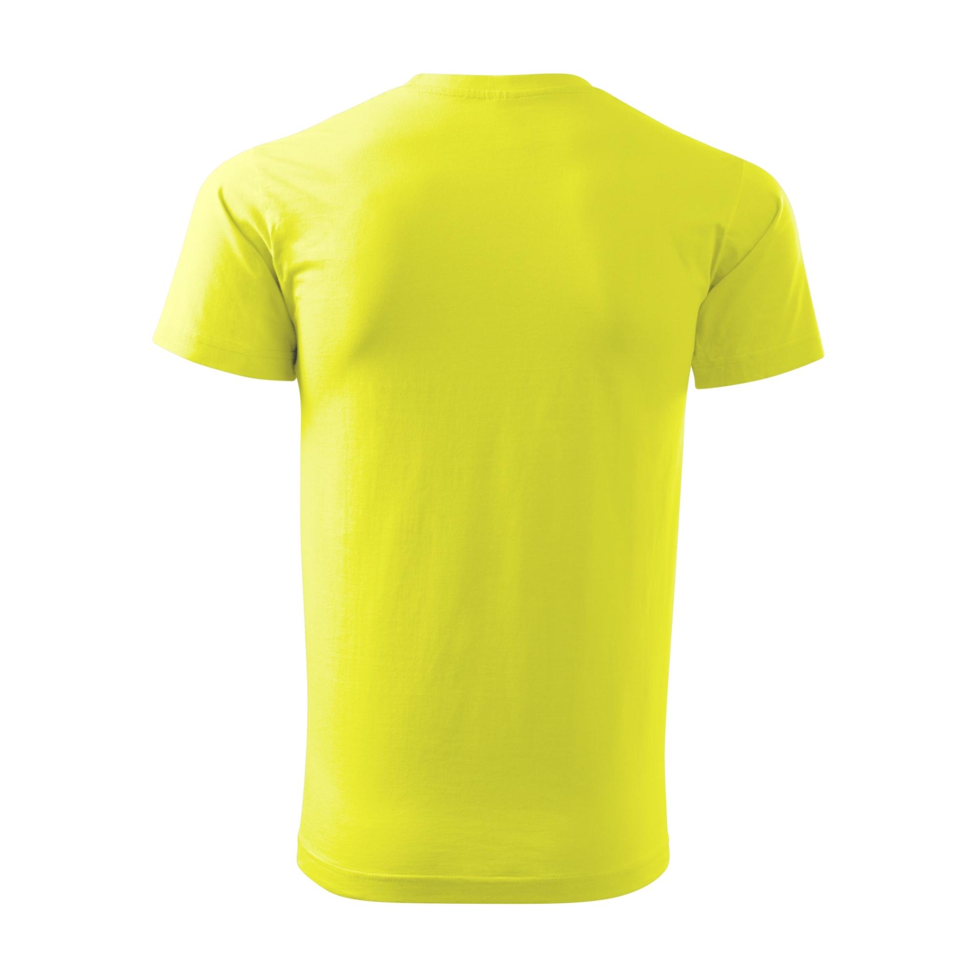 Tricou unisex Heavy New 137 Galben neon XL