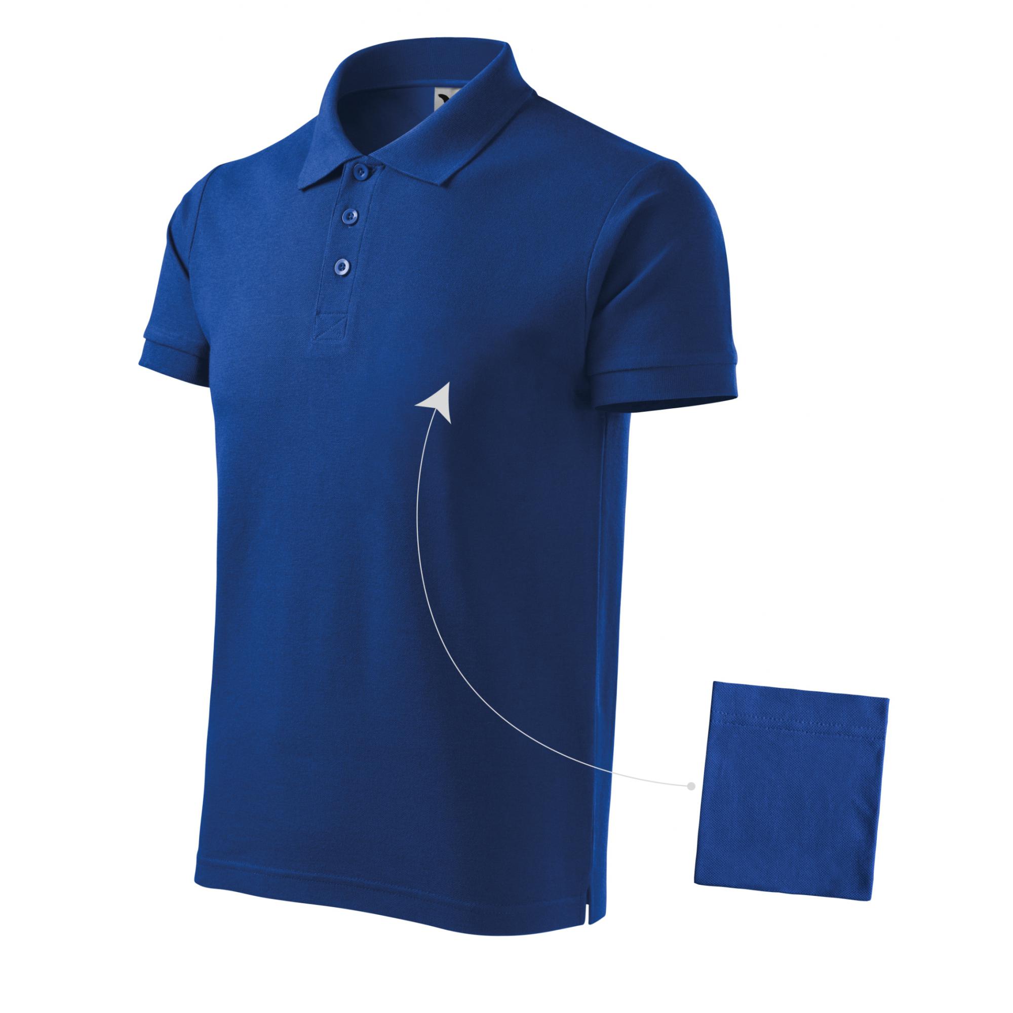 Tricou polo pentru bărbaţi Cotton 212 Albastru regal XXL