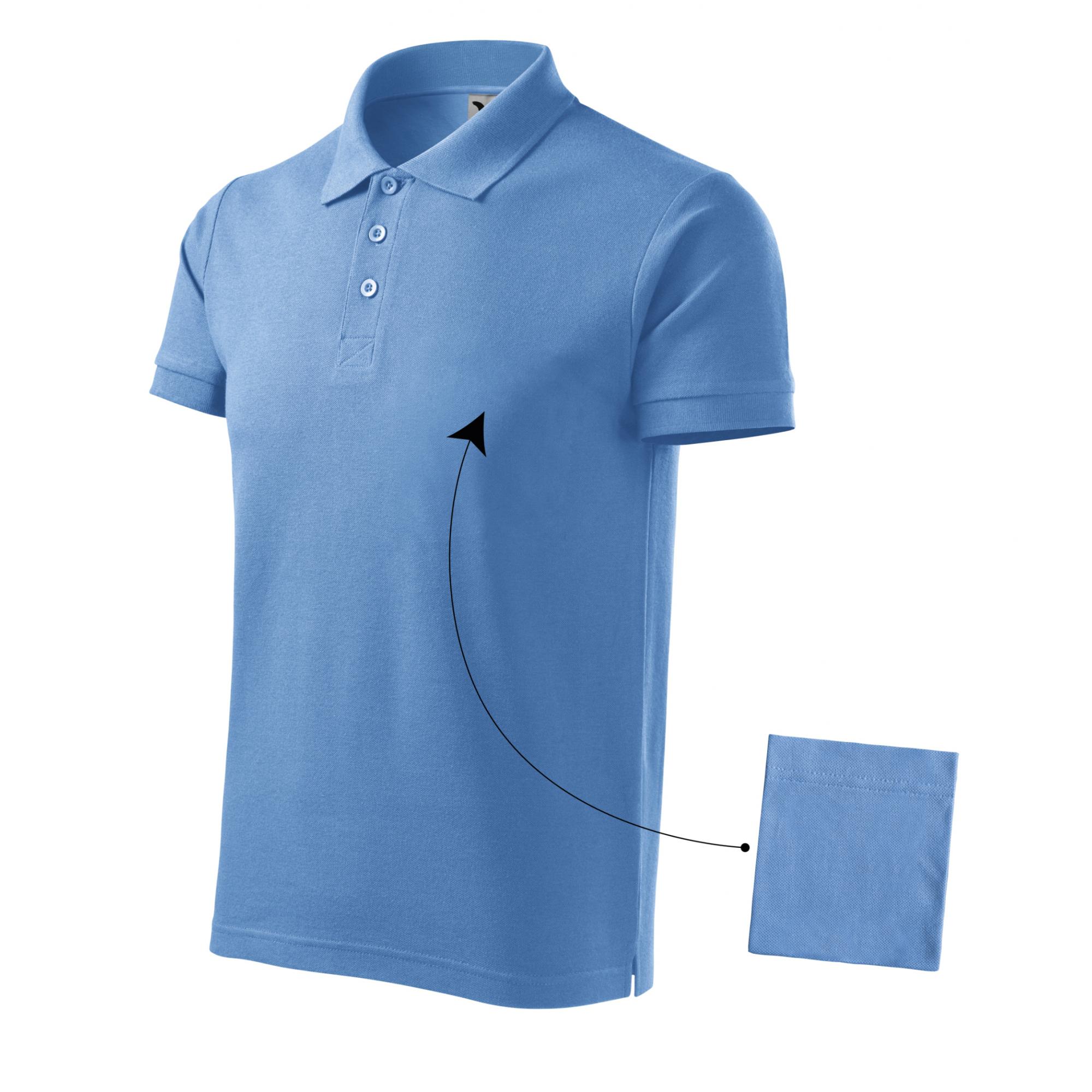 Tricou polo pentru bărbaţi Cotton 212 Albastru deschis M