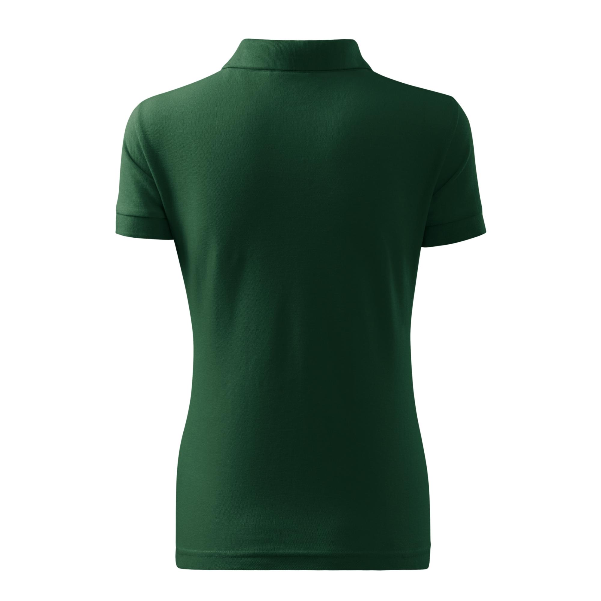 Tricou polo pentru damă Cotton 213 dark green XS