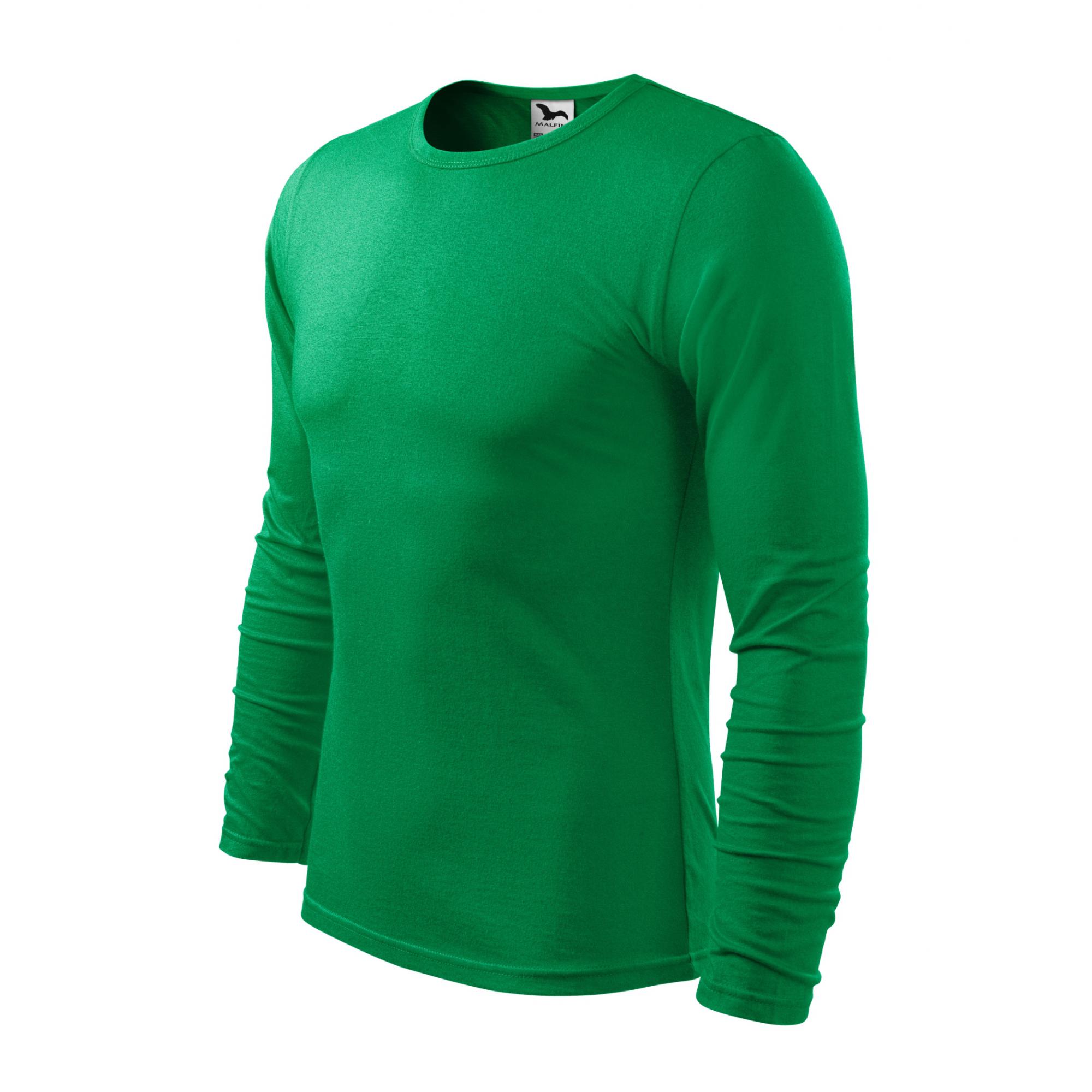 Tricou pentru bărbaţi Fit-T LS 119 Verde mediu XL