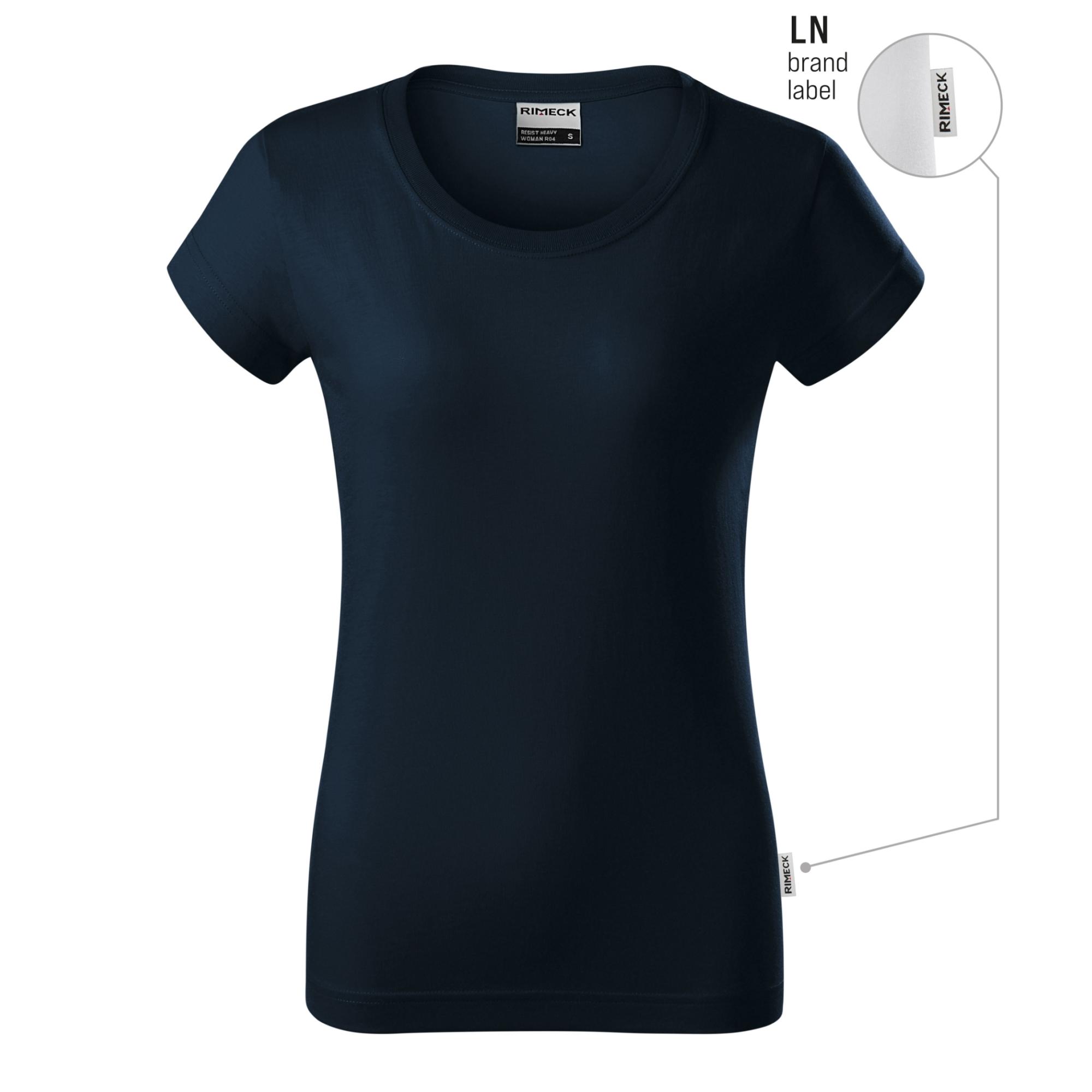 Tricou pentru damă Resist heavy R04 albastru marin 02 (brand label) M