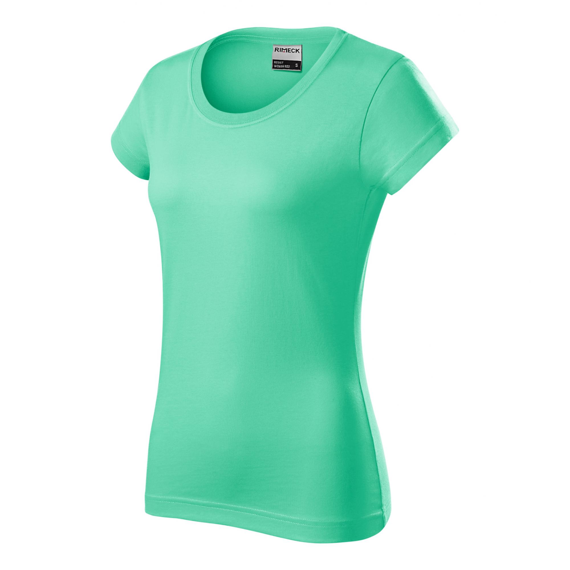 Tricou pentru damă Resist R02 Verde menta XL