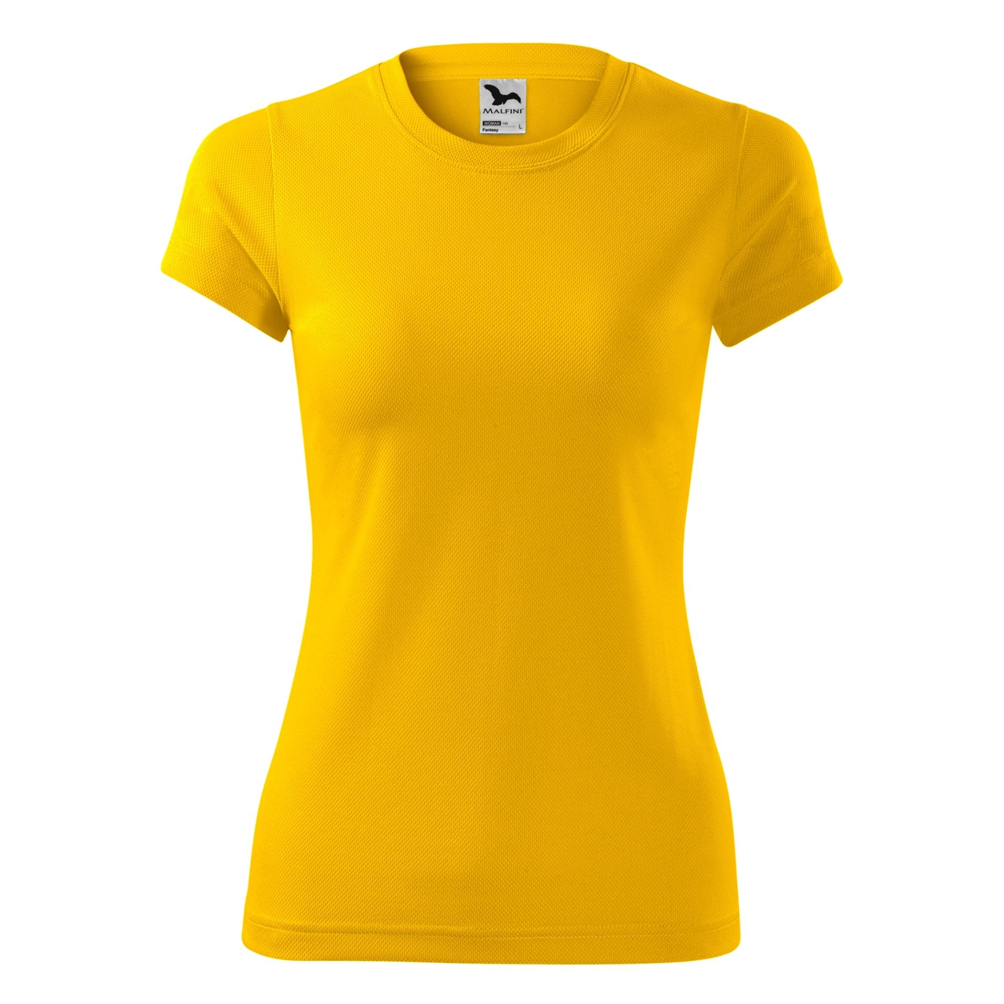 Tricou pentru damă Fantasy 140 Galben M