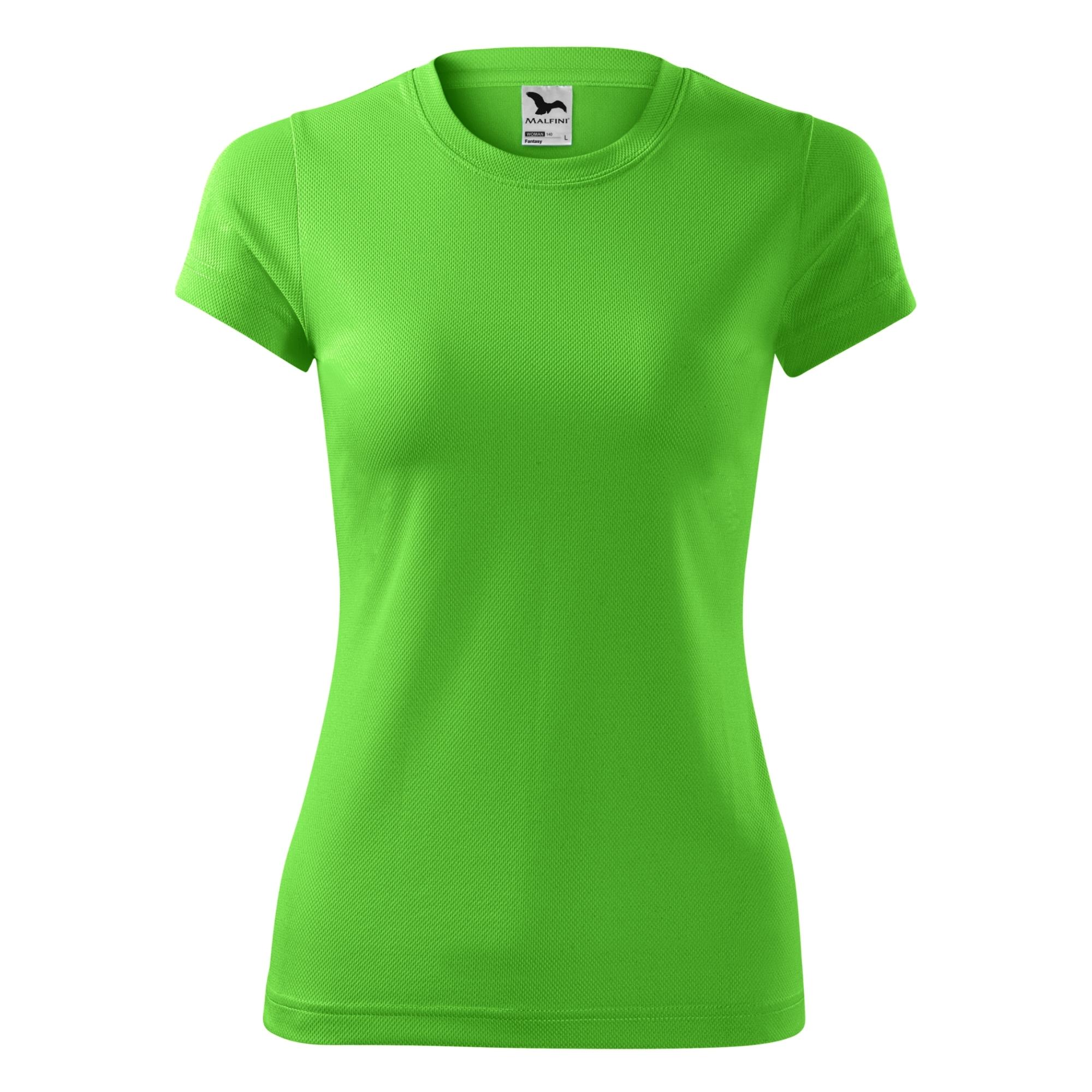Tricou pentru damă Fantasy 140 Verde măr M