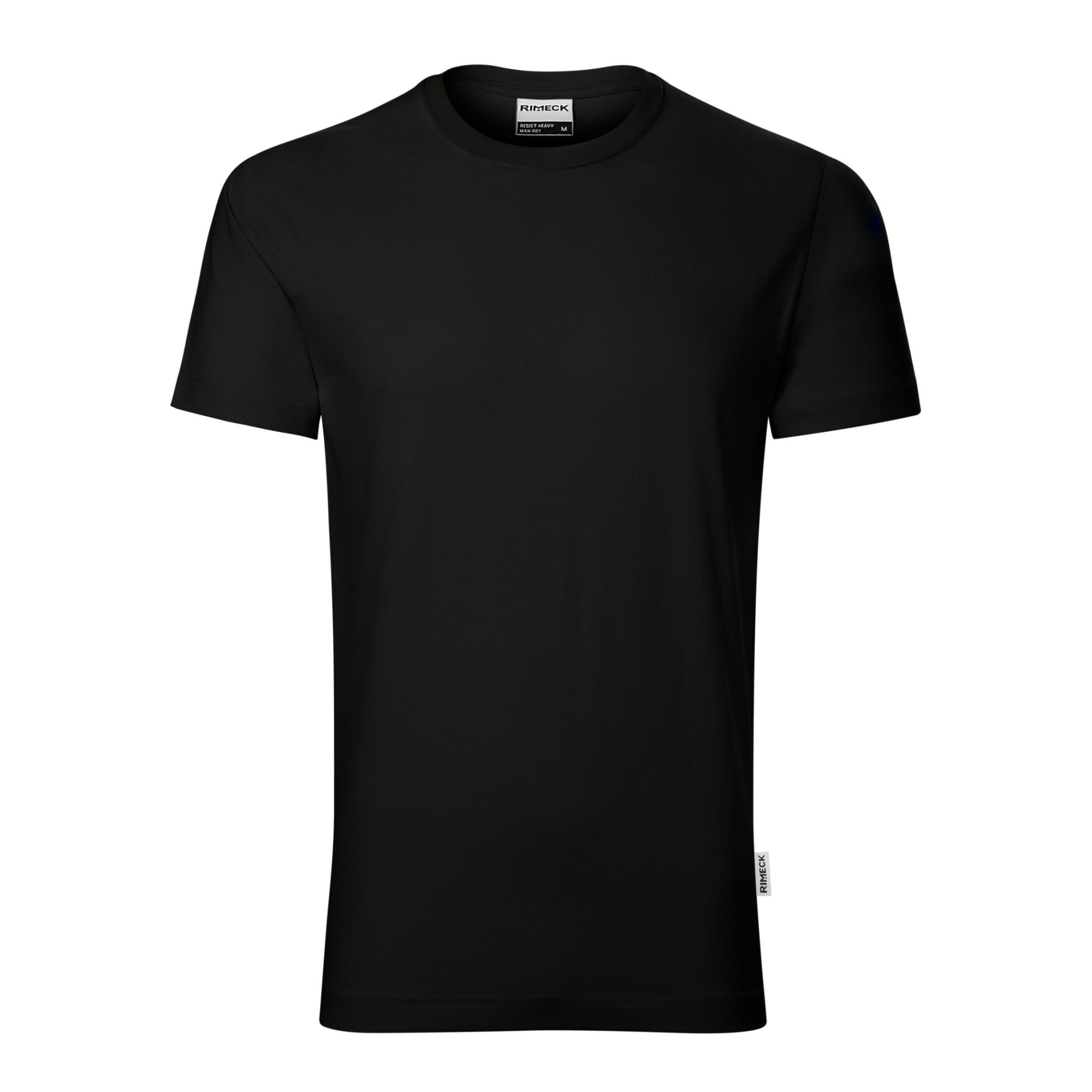 Tricou pentru bărbaţi Resist R01 negru 01 (brand label) 4XL
