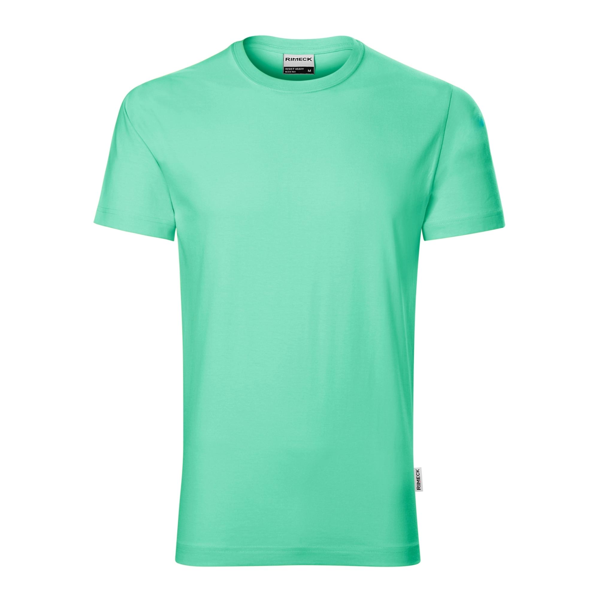 Tricou pentru bărbaţi Resist R01 verde mentă 95 (brand label) S
