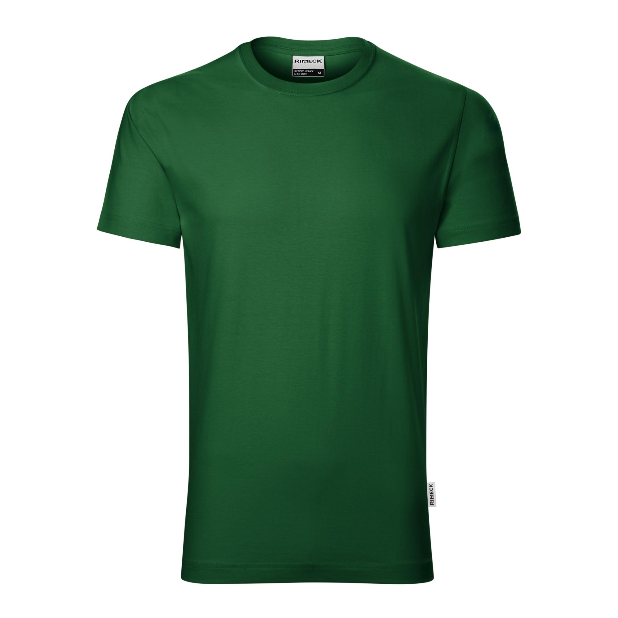 Tricou pentru bărbaţi Resist heavy R03 verde sticlă 06 (brand label) M