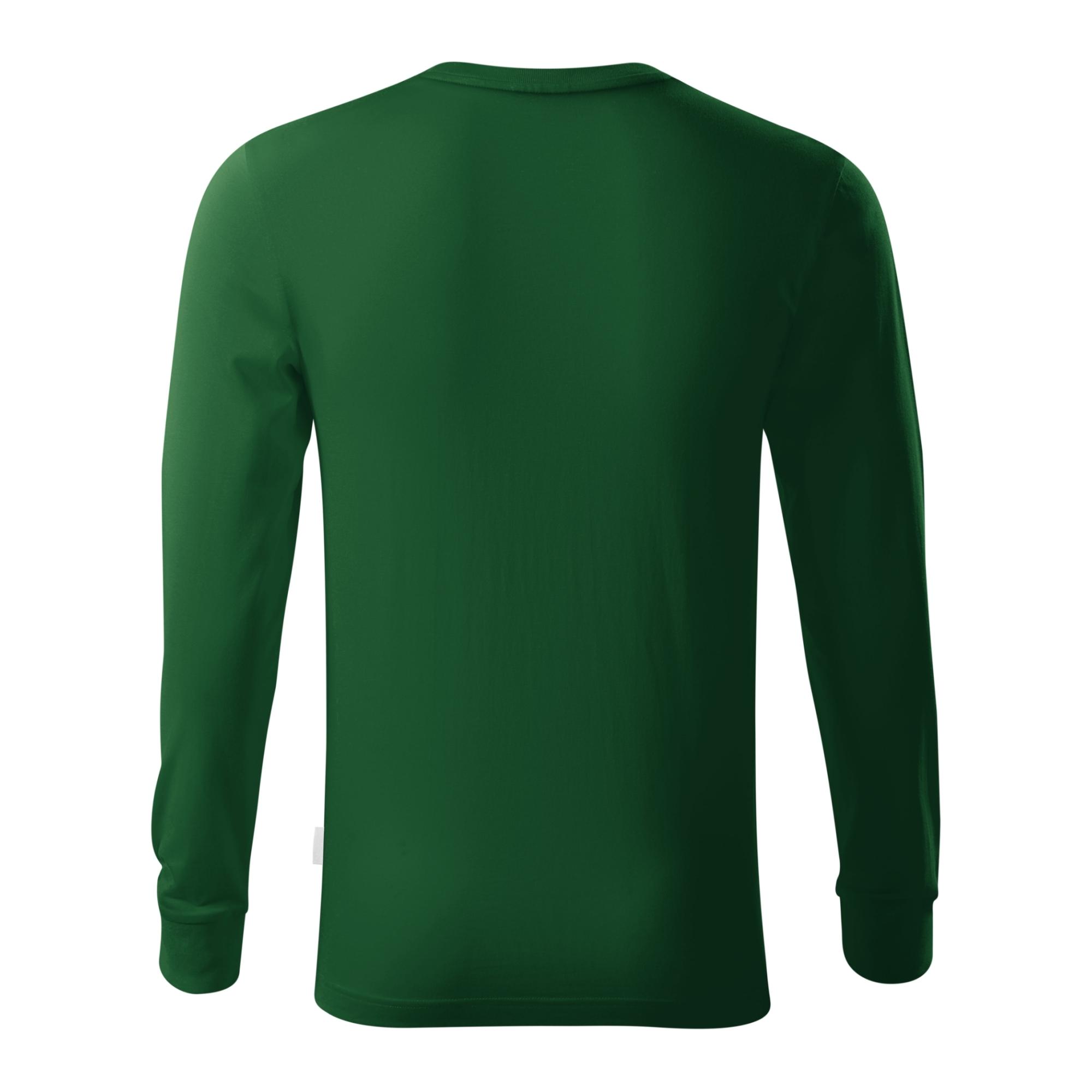 Tricou unisex Resist LS R05 verde sticlă 06 (brand label) S