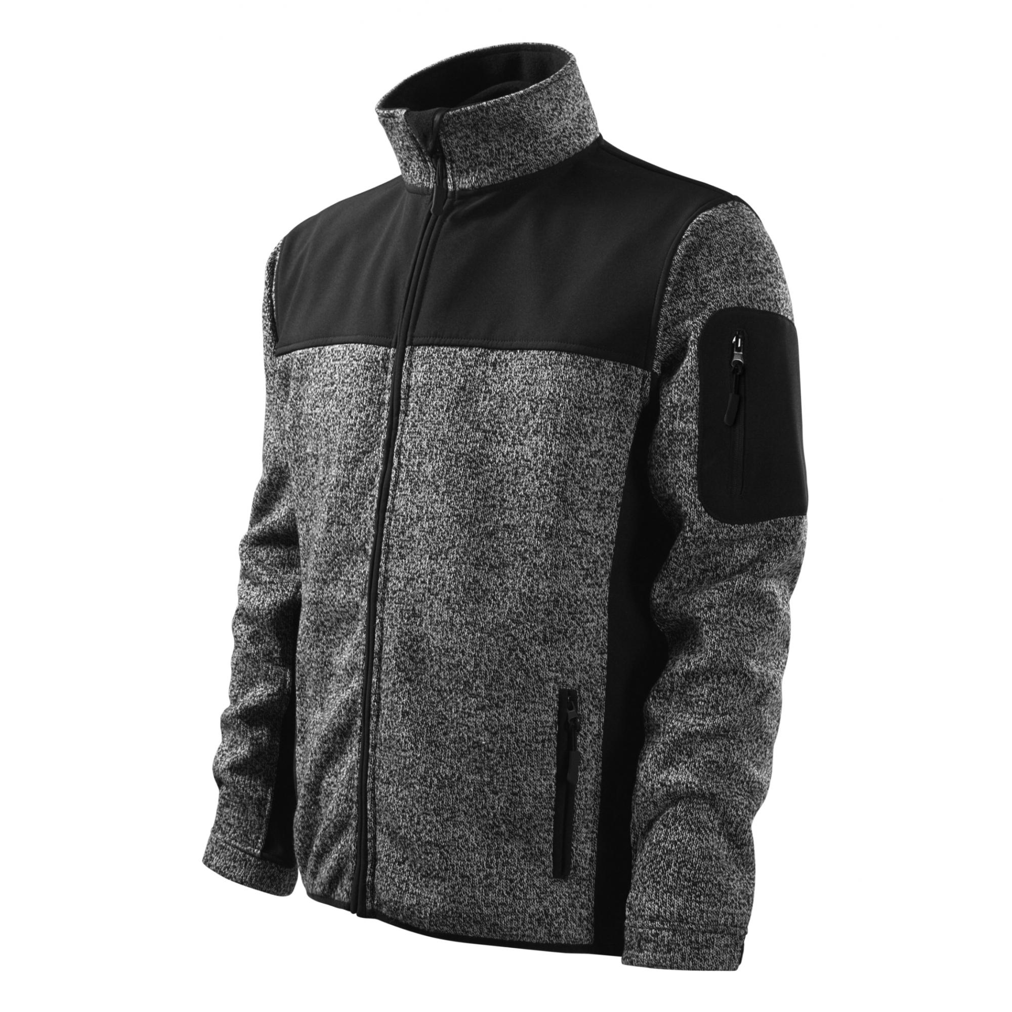 Jachetă softshell pentru bărbaţi Casual 550 Knit gray M