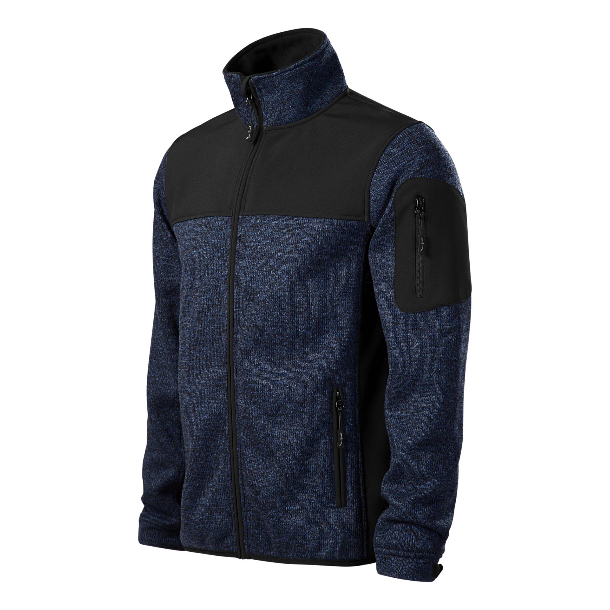Jachetă softshell pentru bărbaţi Casual 550 Knit blue L