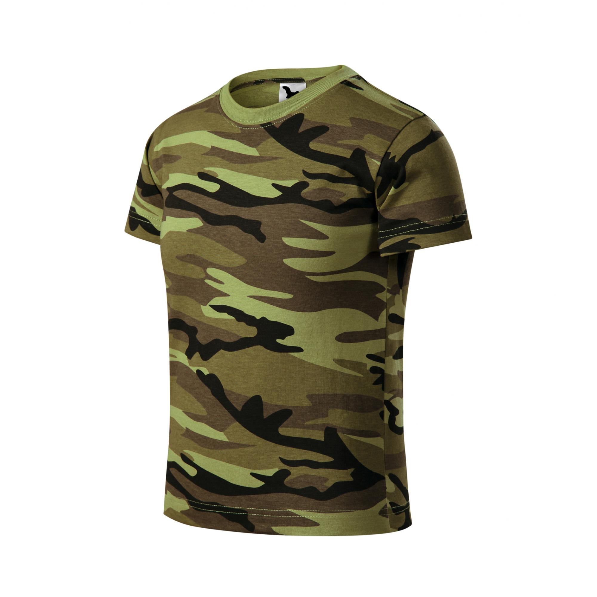 Tricou pentru copii Camouflage 149 Camuflaj verde 10ani