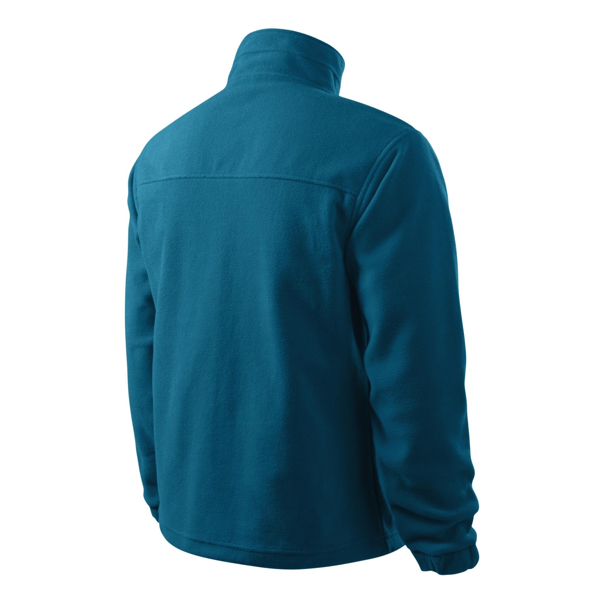 Jachetă fleece pentru bărbaţi Jacket 501 Albastru petrol XXL