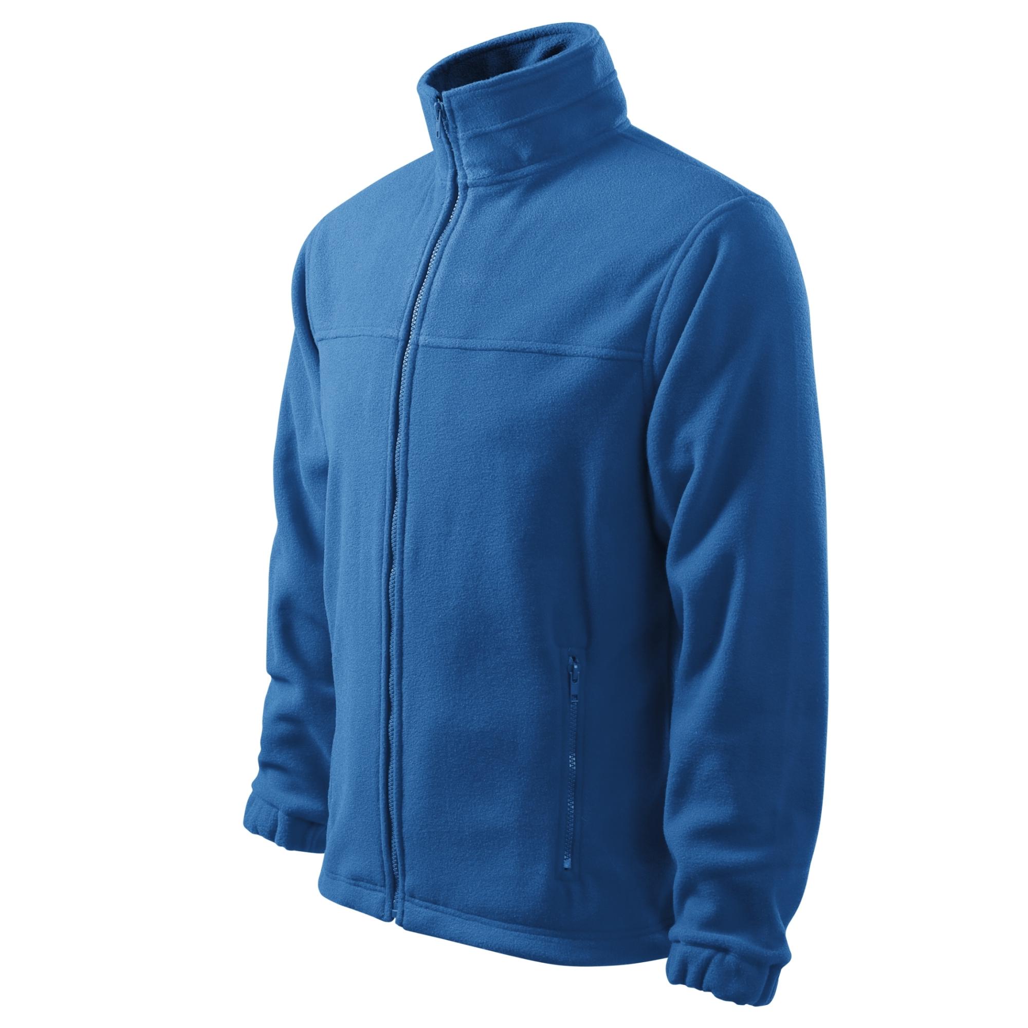 Jachetă fleece pentru bărbaţi Jacket 501 albastru azuriu 14 (brand label) 3XL