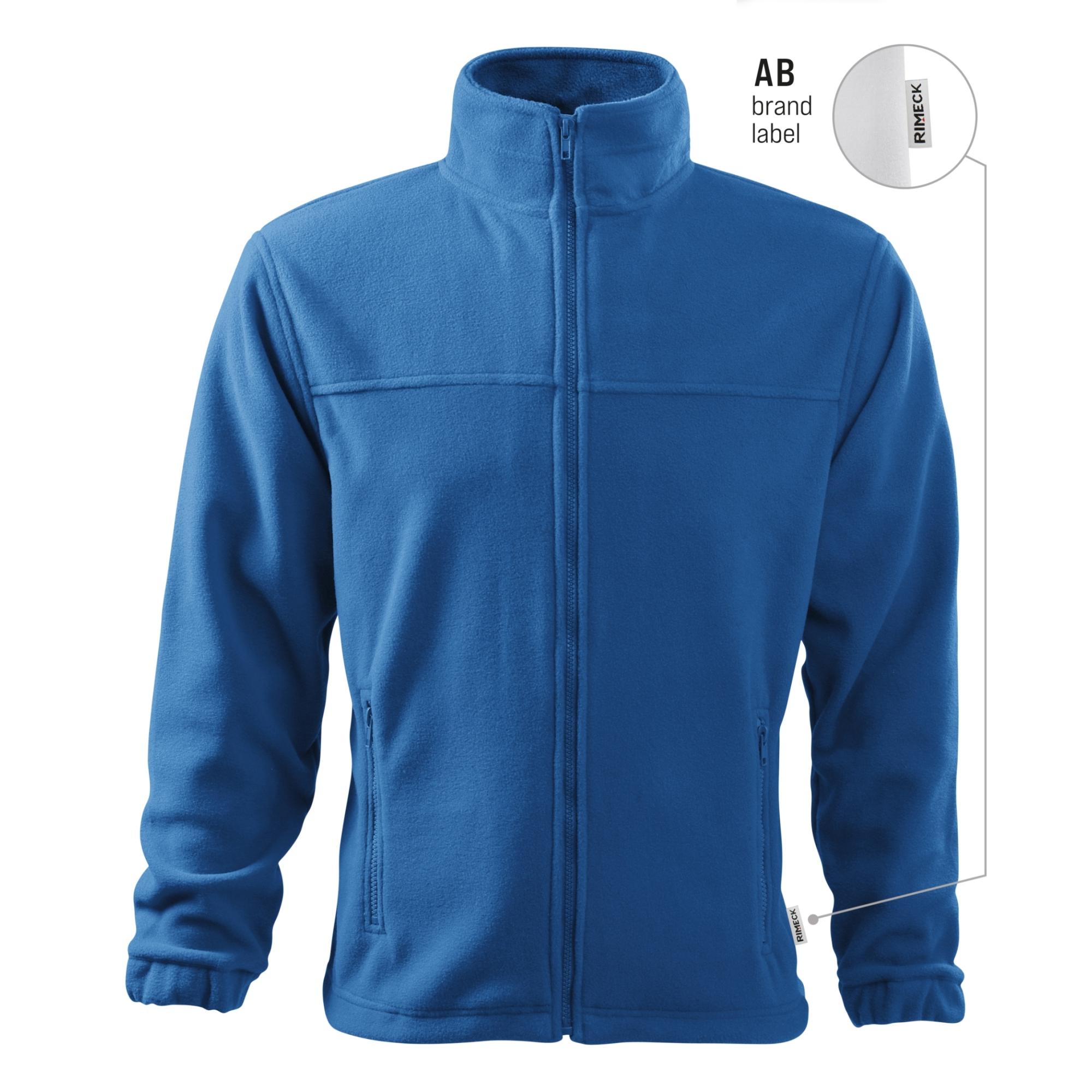 Jachetă fleece pentru bărbaţi Jacket 501 albastru azuriu 14 (brand label) XXL