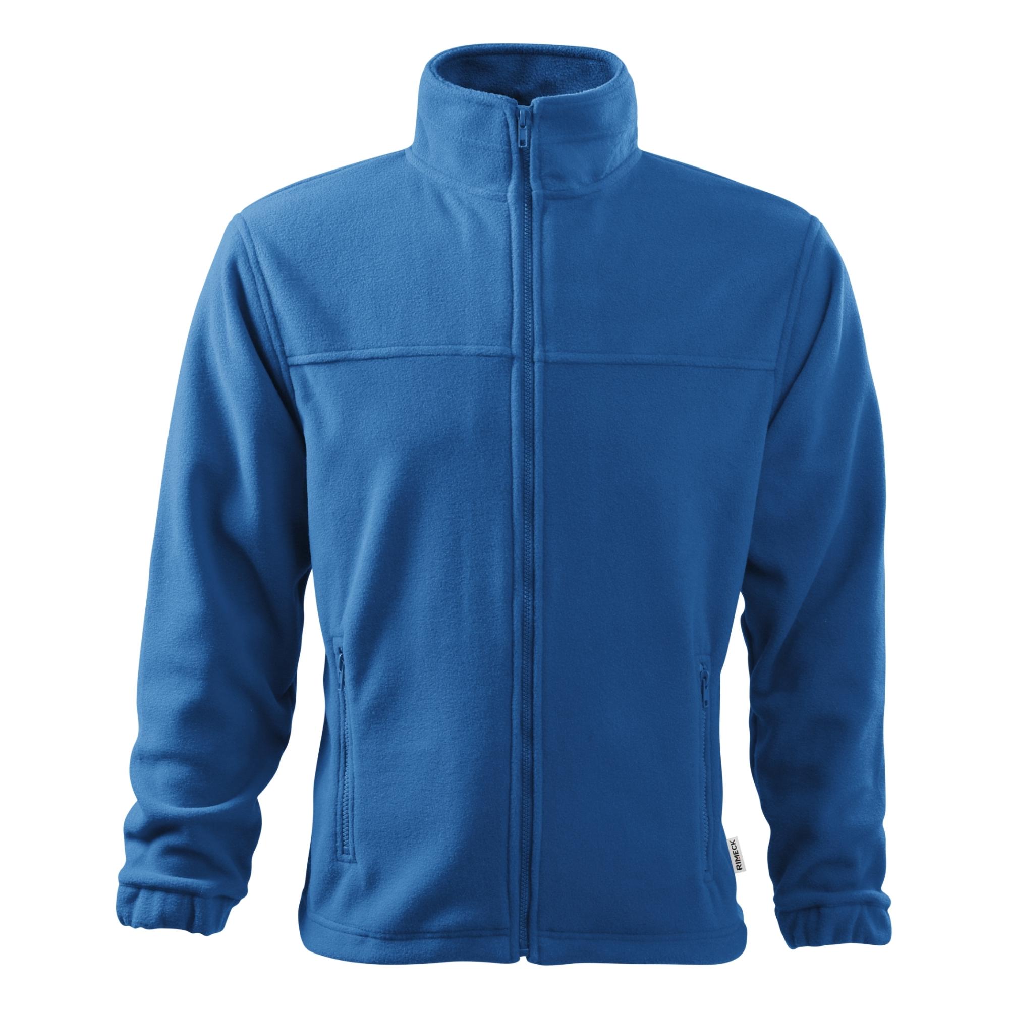 Jachetă fleece pentru bărbaţi Jacket 501 albastru azuriu 14 (brand label) XXL