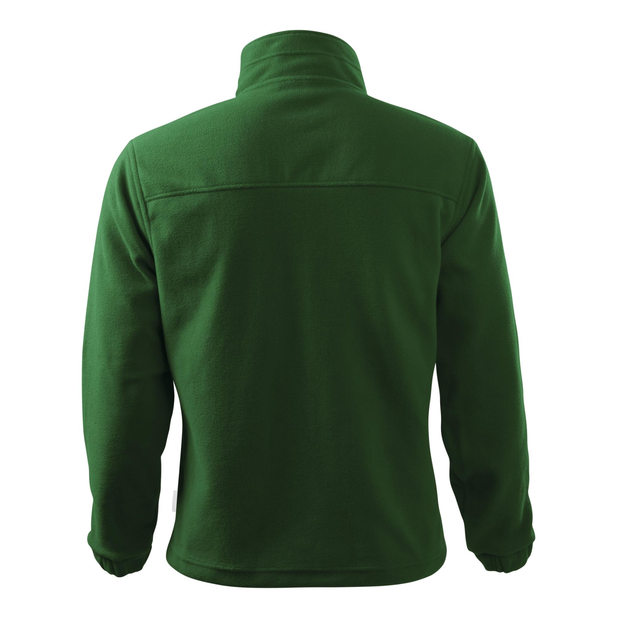 Jachetă fleece pentru bărbaţi Jacket 501 verde sticlă 06 (brand label) M