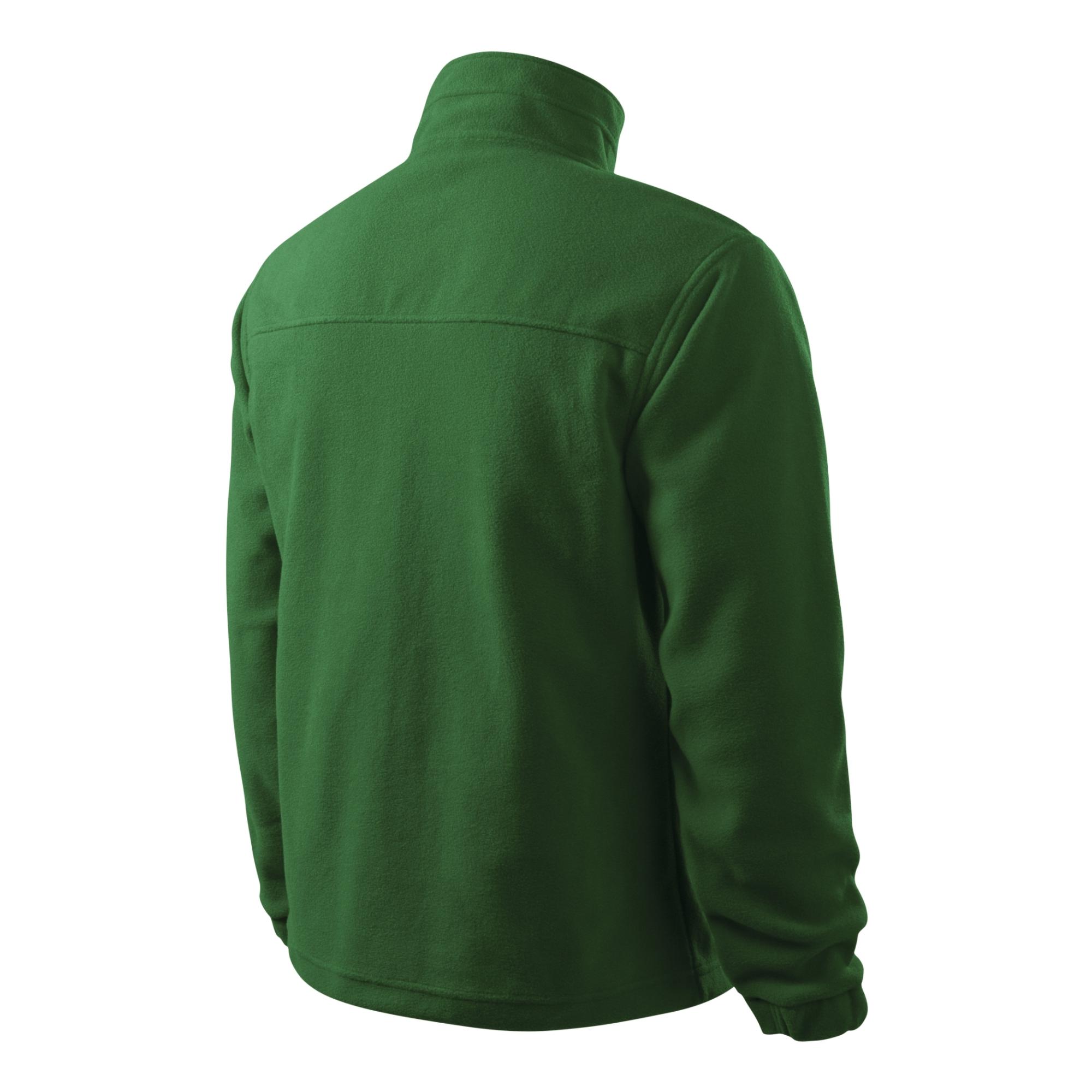 Jachetă fleece pentru bărbaţi Jacket 501 verde sticlă 06 (brand label) M