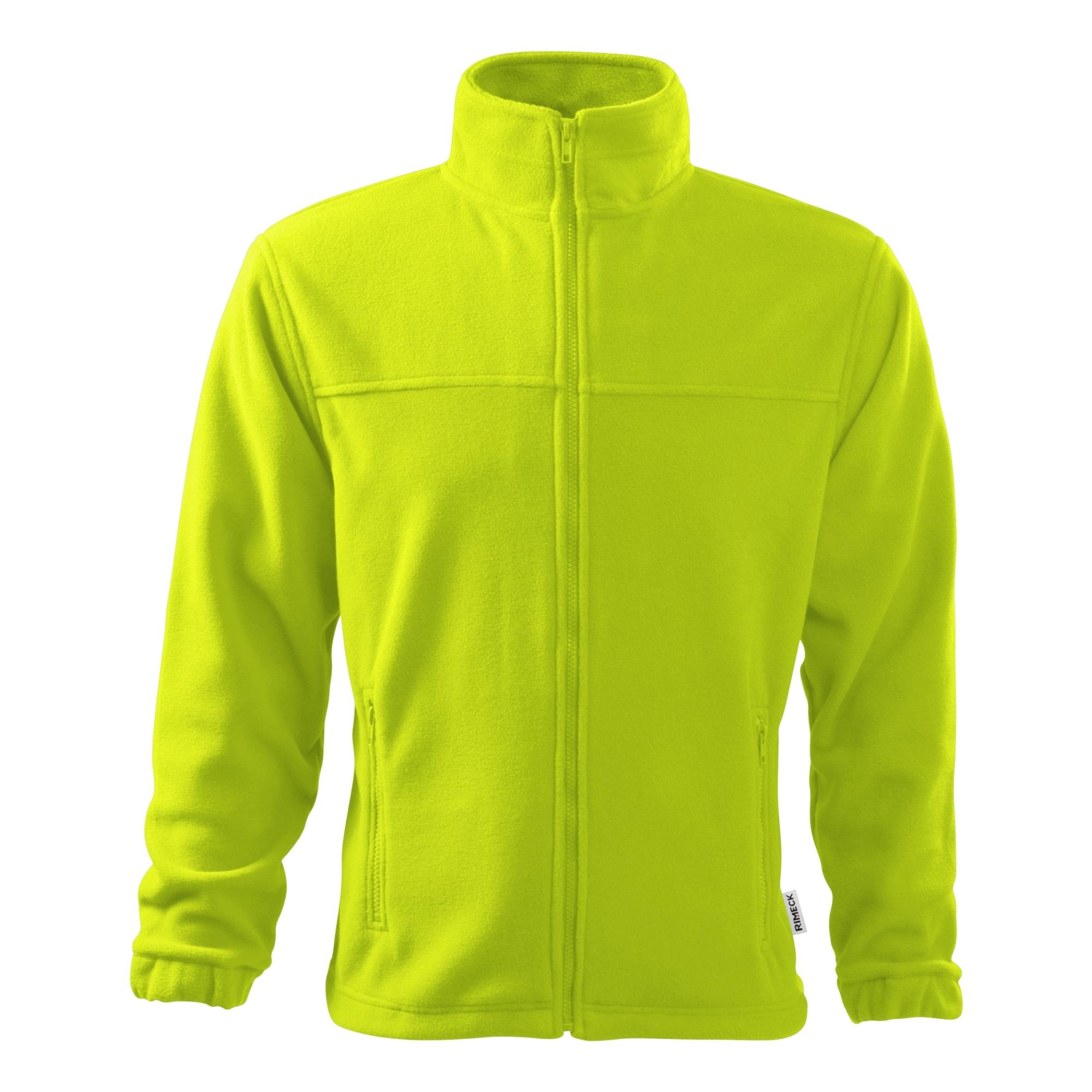 Jachetă fleece pentru bărbaţi Jacket 501 lime 62 (brand label) M