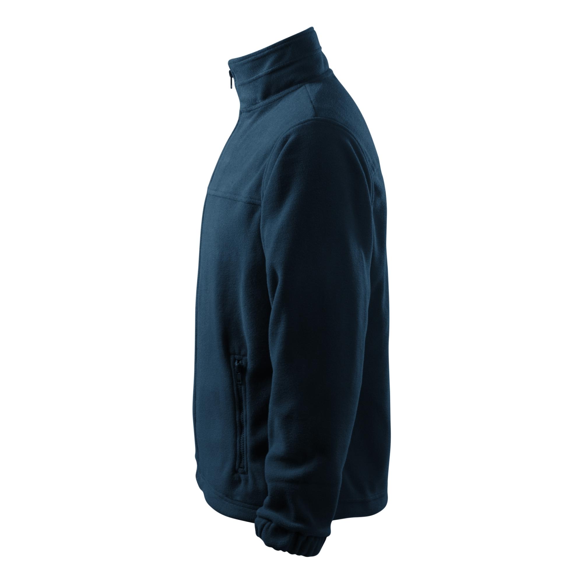 Jachetă fleece pentru bărbaţi Jacket 501 albastru marin 02 (brand label) S