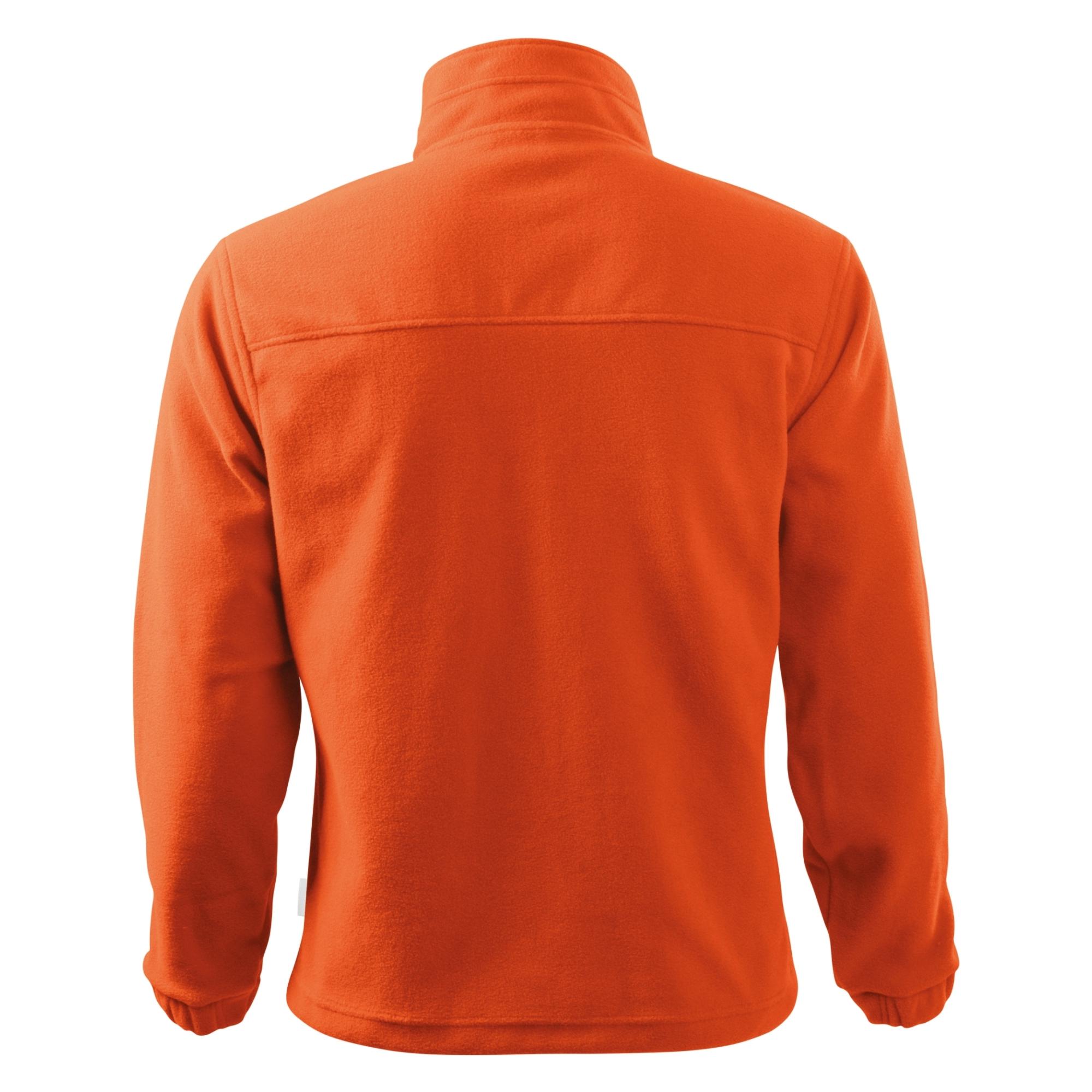 Jachetă fleece pentru bărbaţi Jacket 501 portocaliu 11 (brand label) S