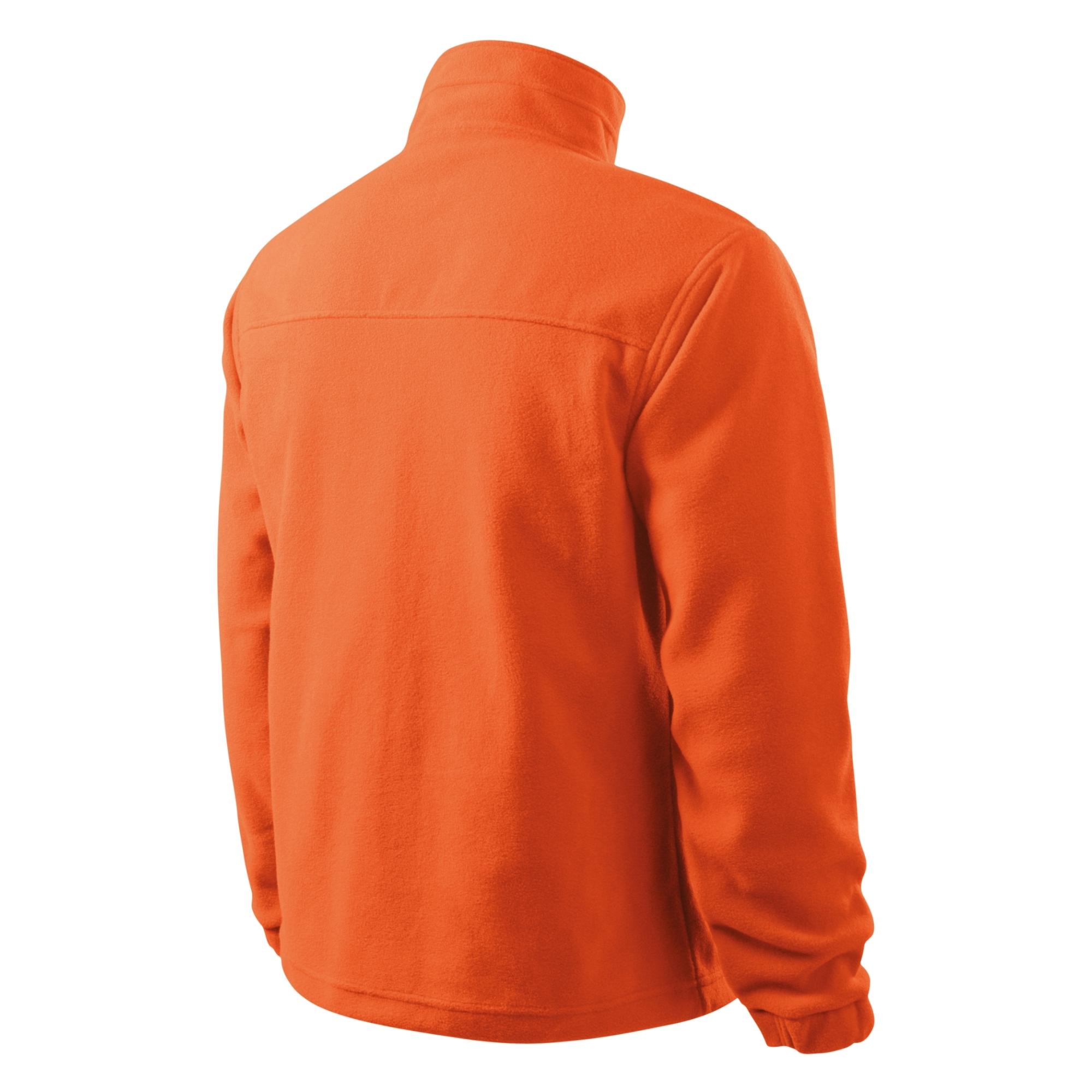 Jachetă fleece pentru bărbaţi Jacket 501 portocaliu 11 (brand label) S