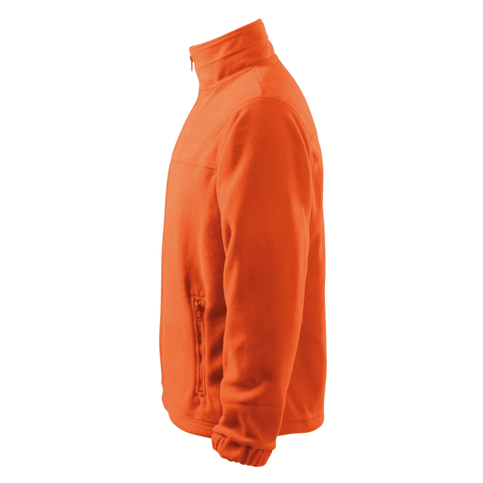 Jachetă fleece pentru bărbaţi Jacket 501 portocaliu 11 (brand label) S