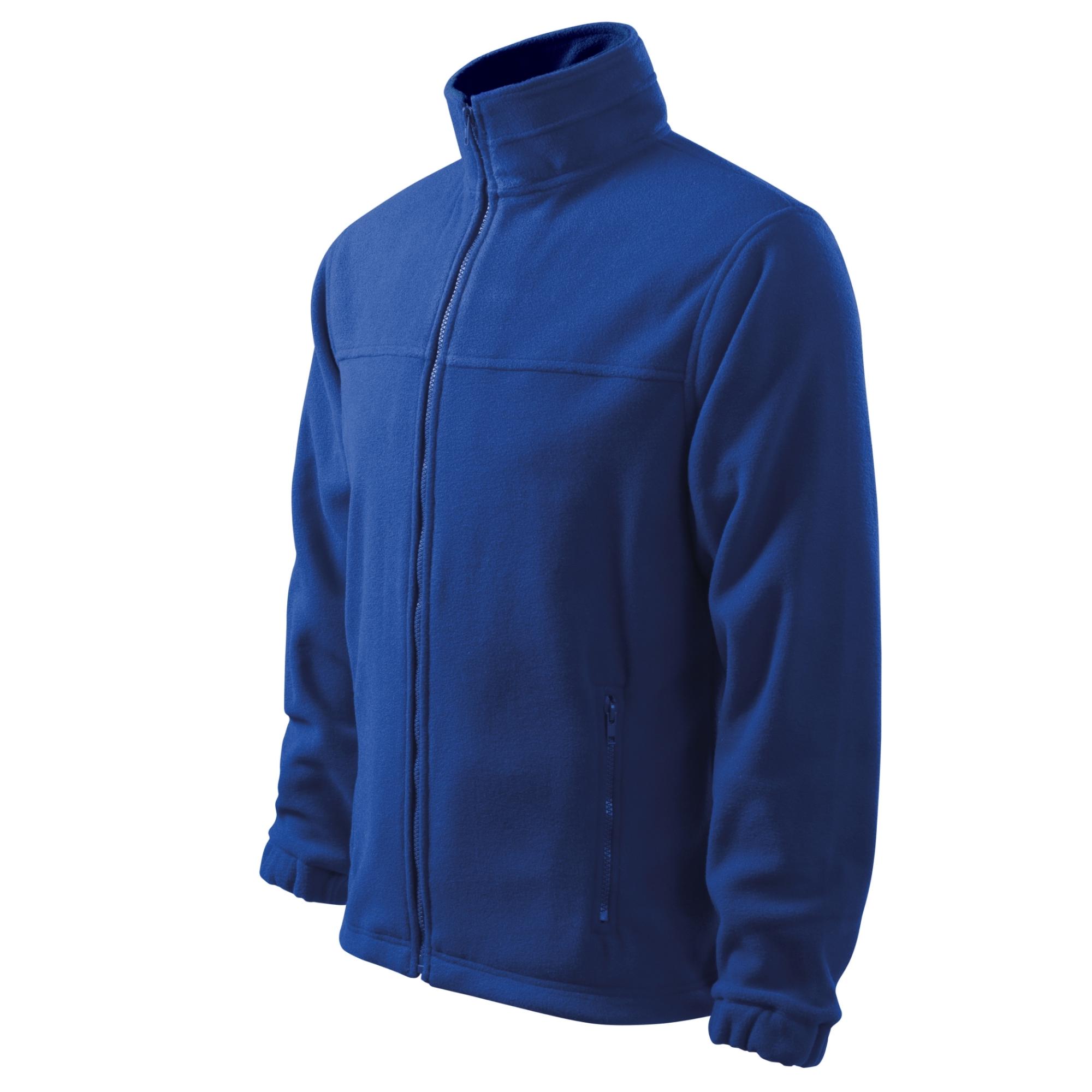 Jachetă fleece pentru bărbaţi Jacket 501 albastru regal 05 (brand label) 4XL