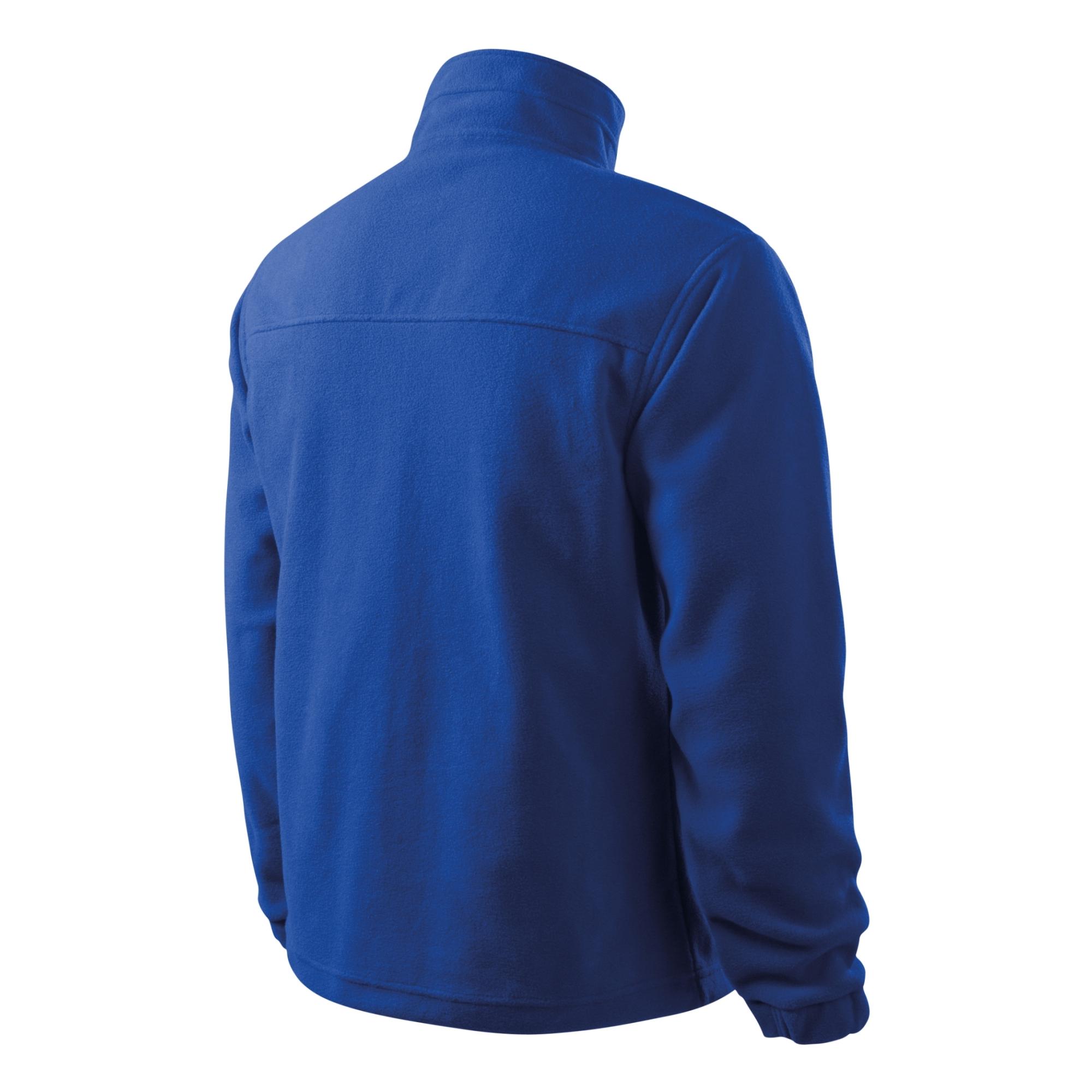 Jachetă fleece pentru bărbaţi Jacket 501 albastru regal 05 (brand label) XXL
