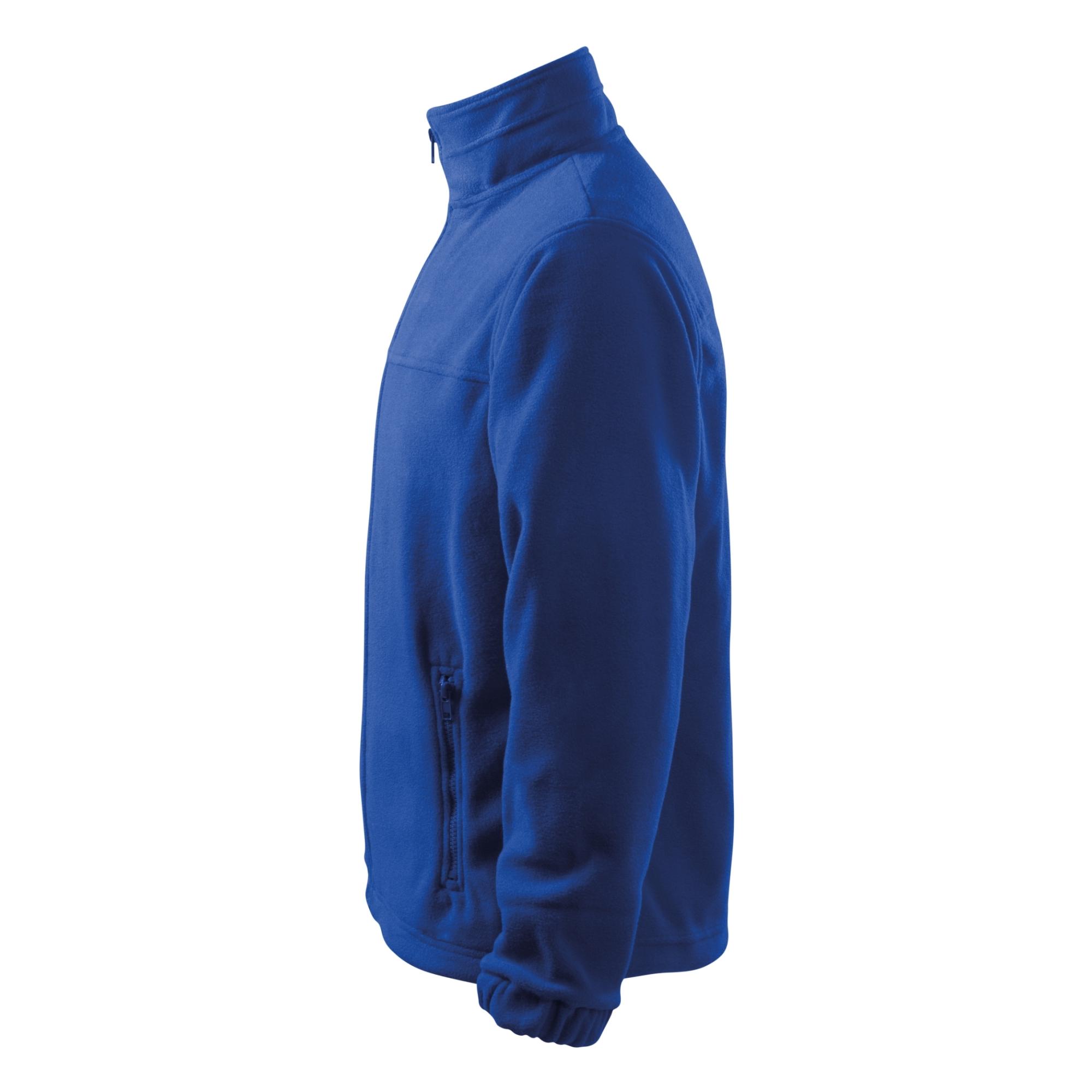 Jachetă fleece pentru bărbaţi Jacket 501 albastru regal 05 (brand label) XXL