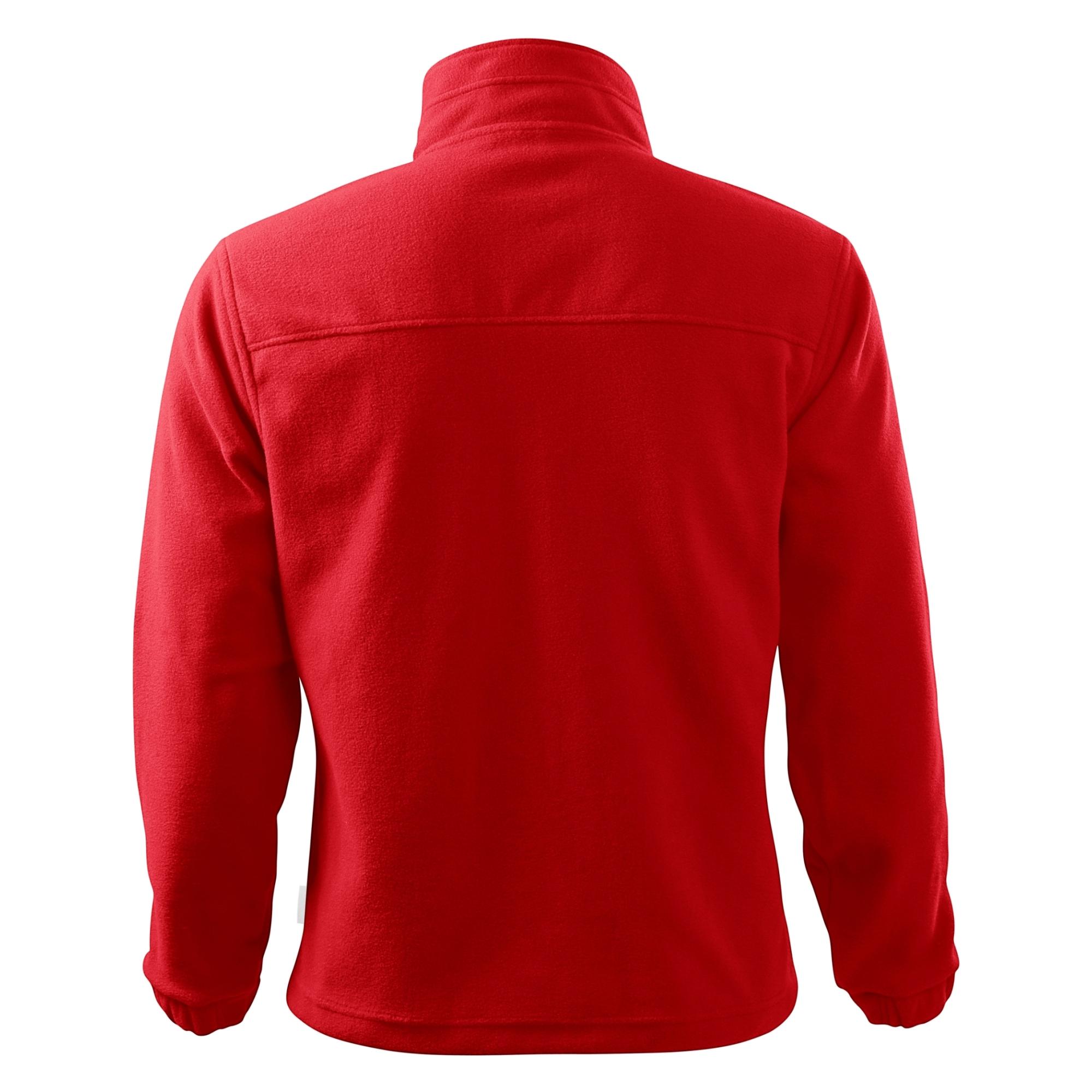 Jachetă fleece pentru bărbaţi Jacket 501 roşu 07 (brand label) XXL