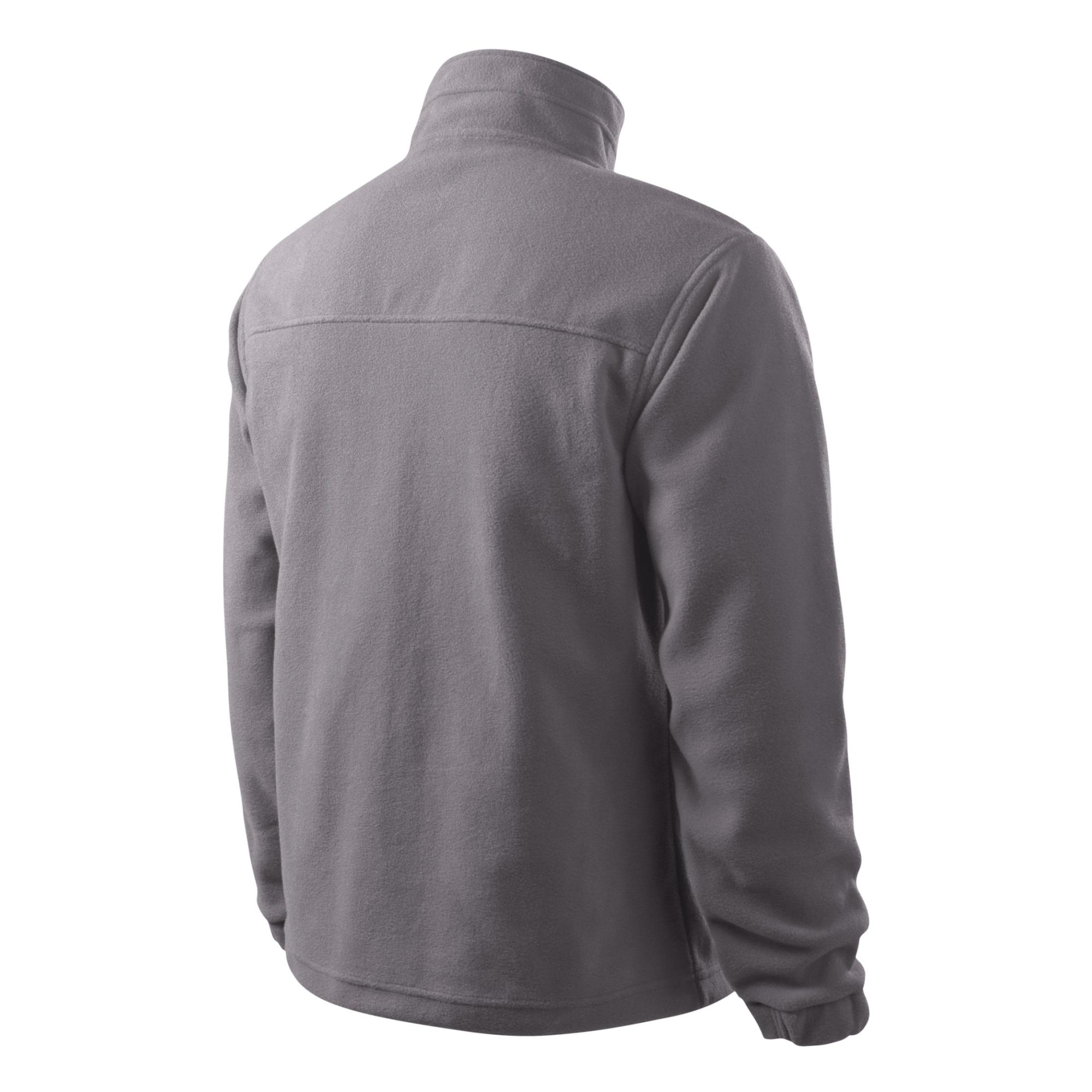 Jachetă fleece pentru bărbaţi Jacket 501 gri metalic 36 (brand label) XXL